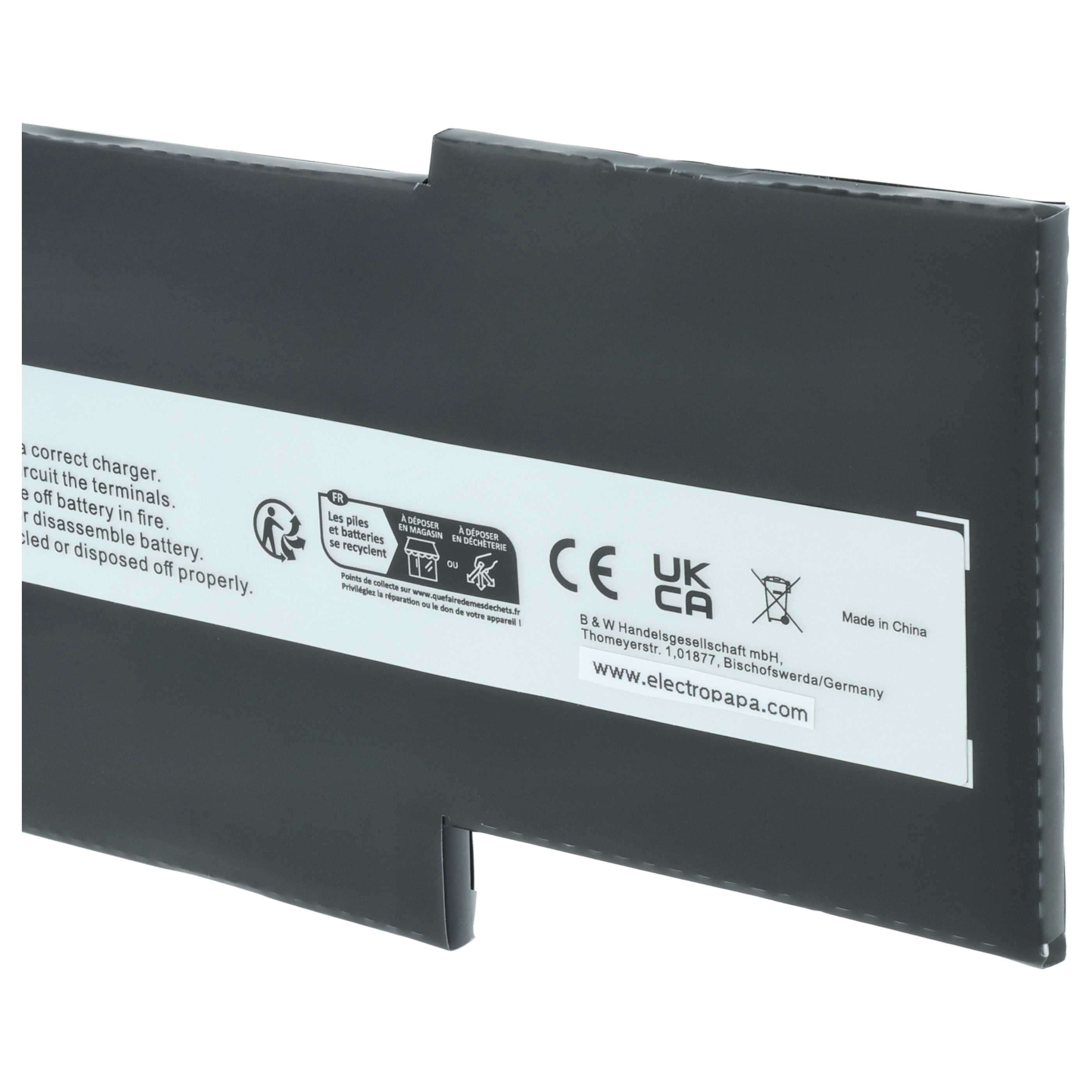 Akumulator do laptopa zamiennik MSI BTY-M6K - 4500 mAh 11,4 V LiPo, czarny