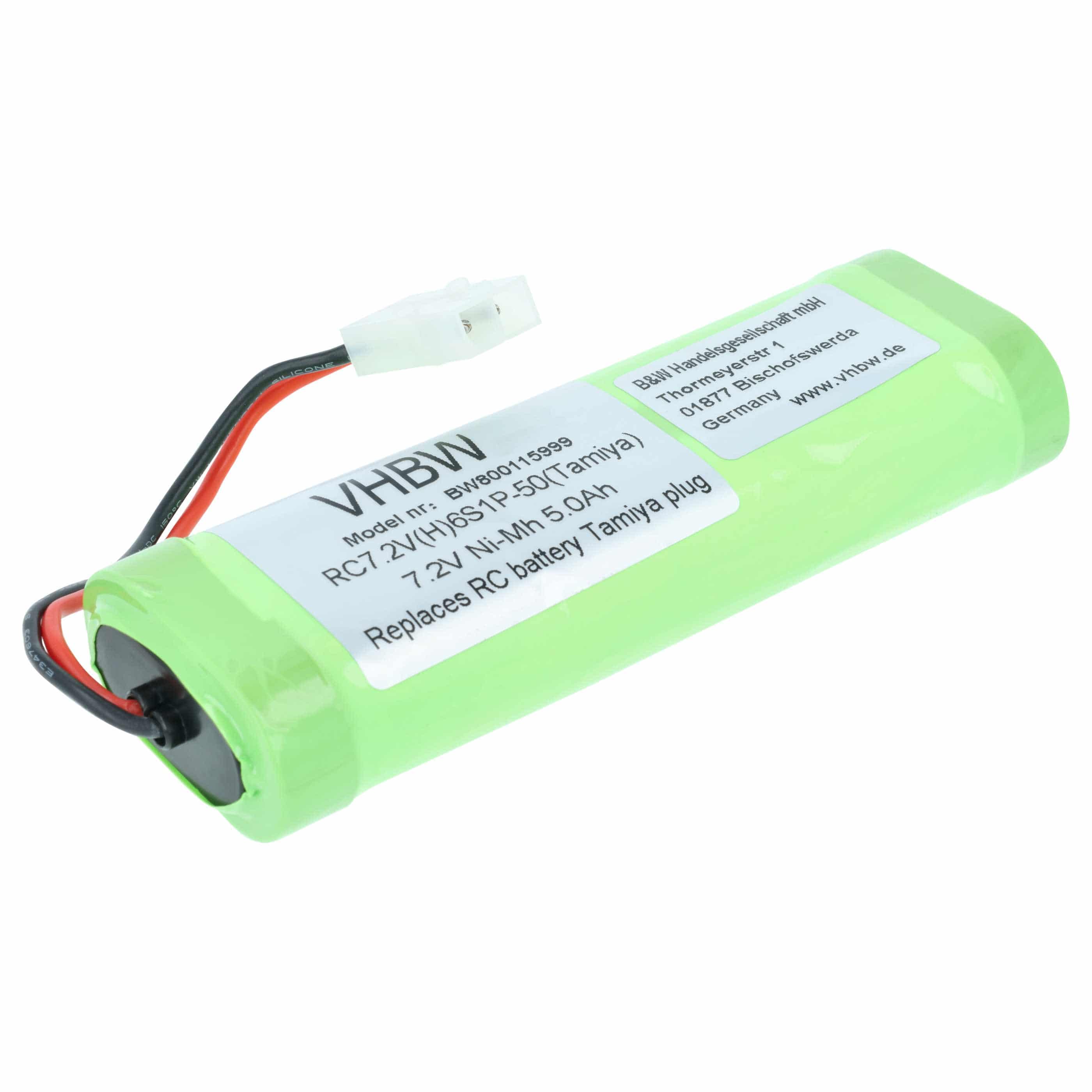 Batterie modèle radio-télécommandé - 5000mAh 7,2V NiMH, Tamiya