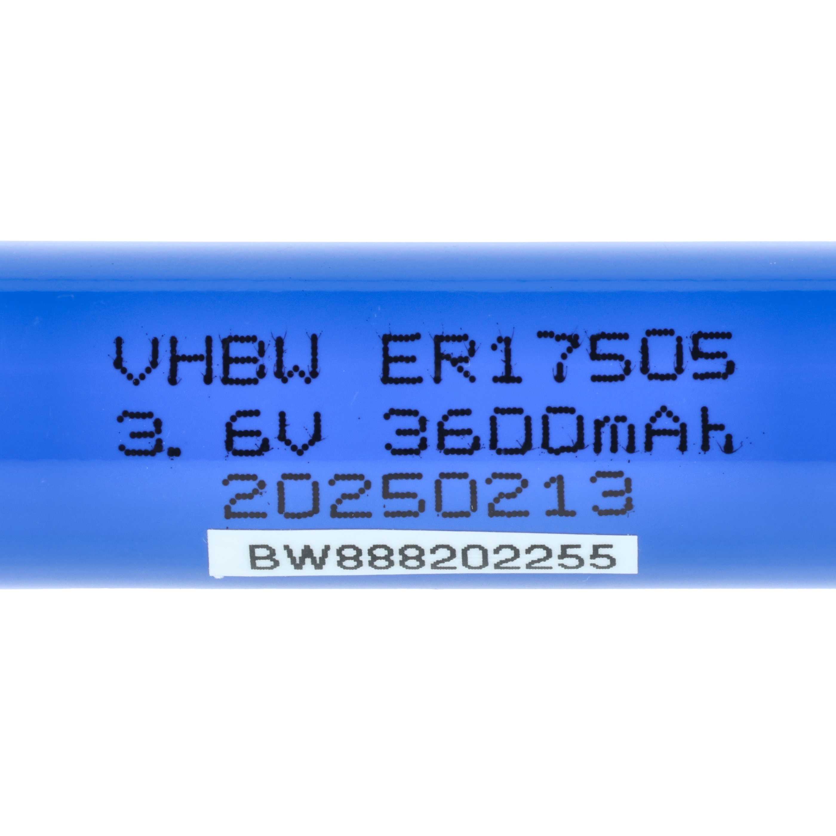 Bateria specjalna ER17505 / SB-A01 (Size A) / LS17500 / ER17/50 - 3600 mAh 3,6 V Li-MnO2