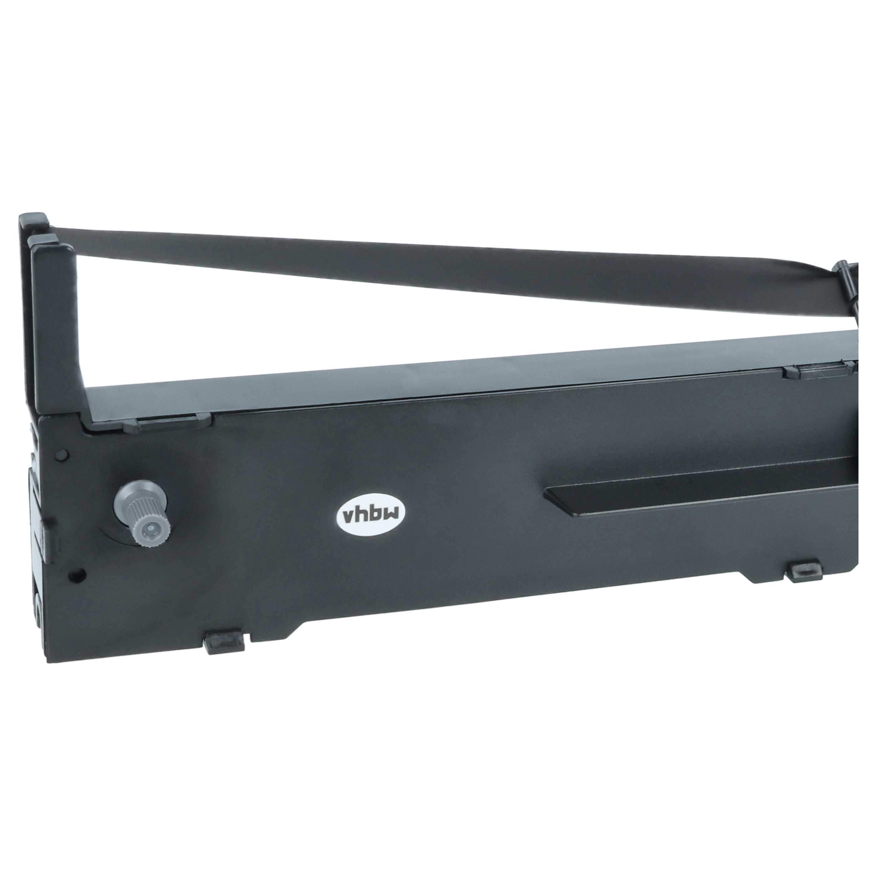 3x Ink Ribbon replaces Epson C13S015337 for Dot Matrix, Receipt Printer - Black