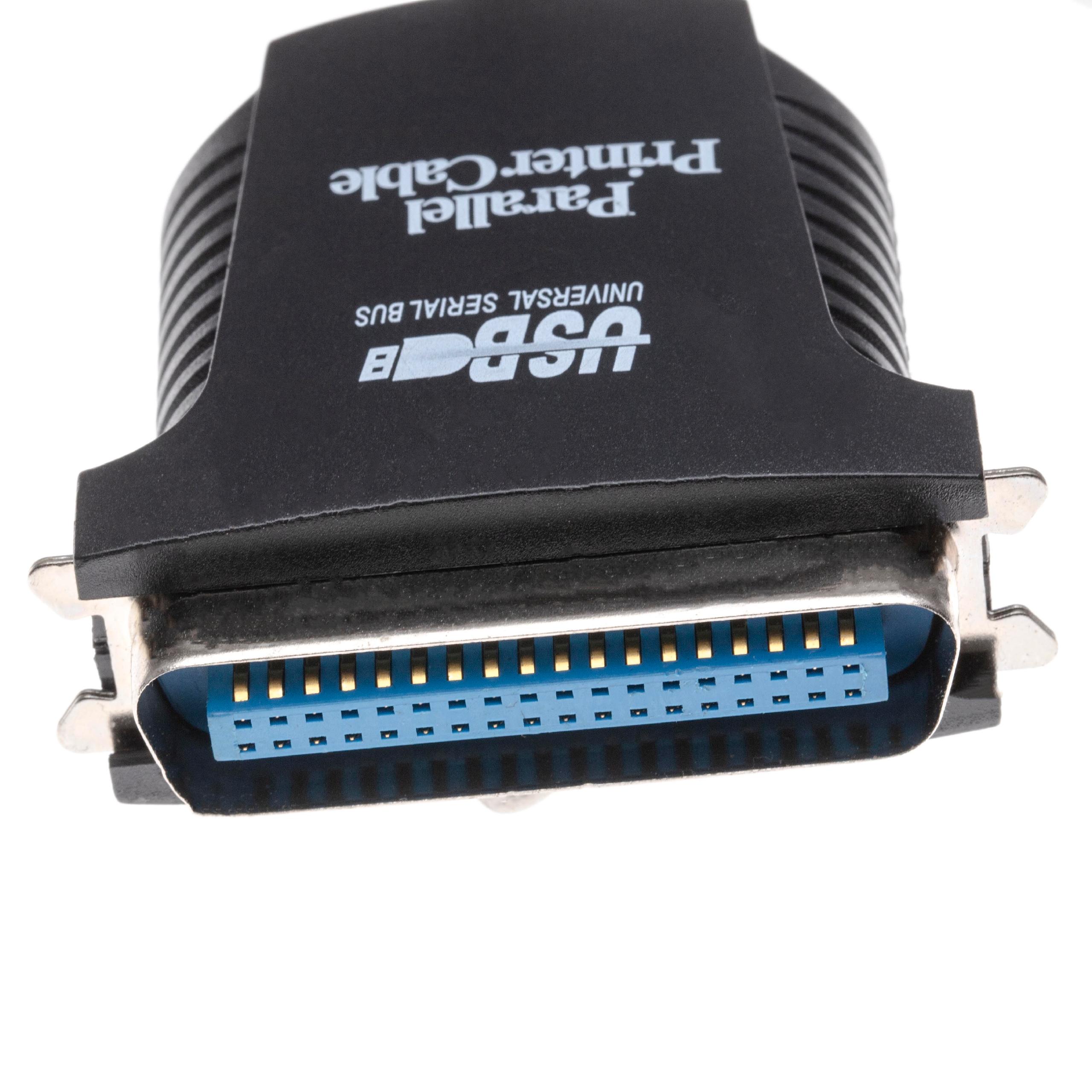 Adapter kabel USB A na wtyk 36 pin do drukarki, skanera, faksu - kabel przyłączeniowy