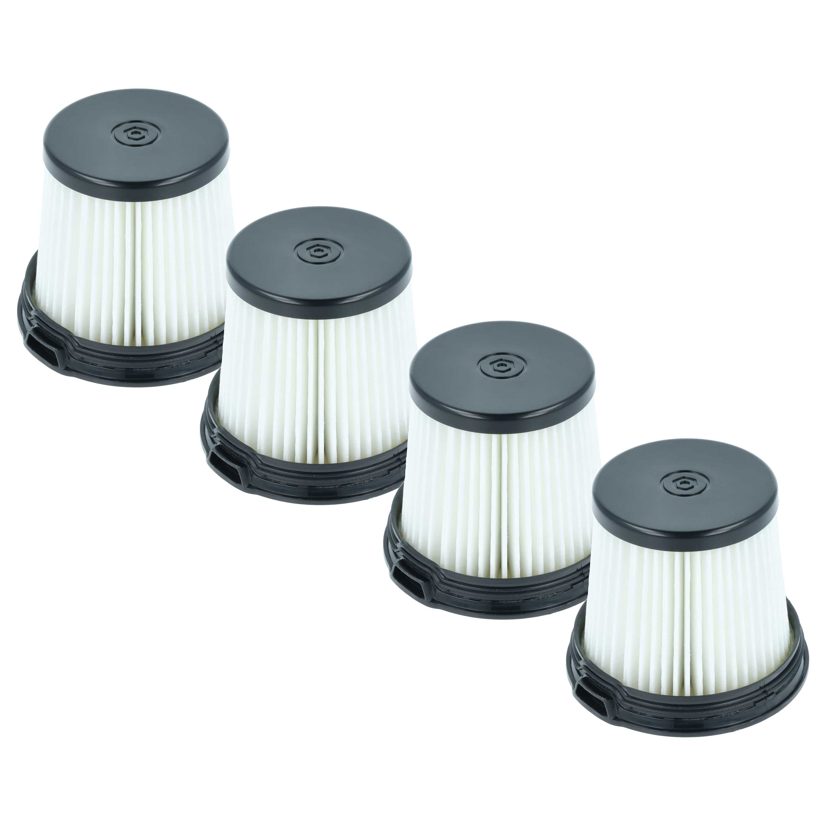 4x Filtre remplace Shark XHFIW1000, XPRFIW1000 pour aspirateur - Filtres de rechange