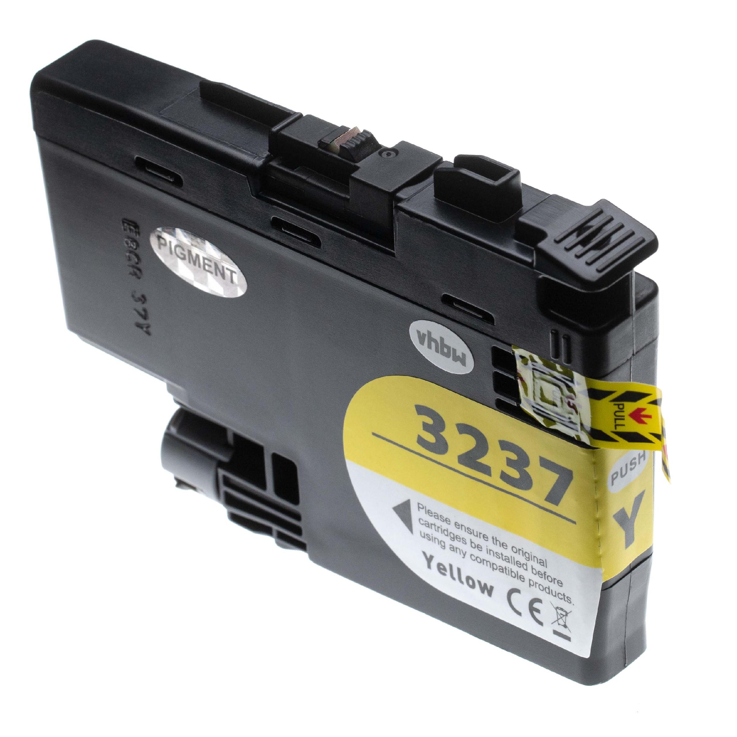 Ink Cartridge as Exchange for Brother LC3237Y, LC-3237Y for Brother Printer - Yellow 18.5 ml + Chip