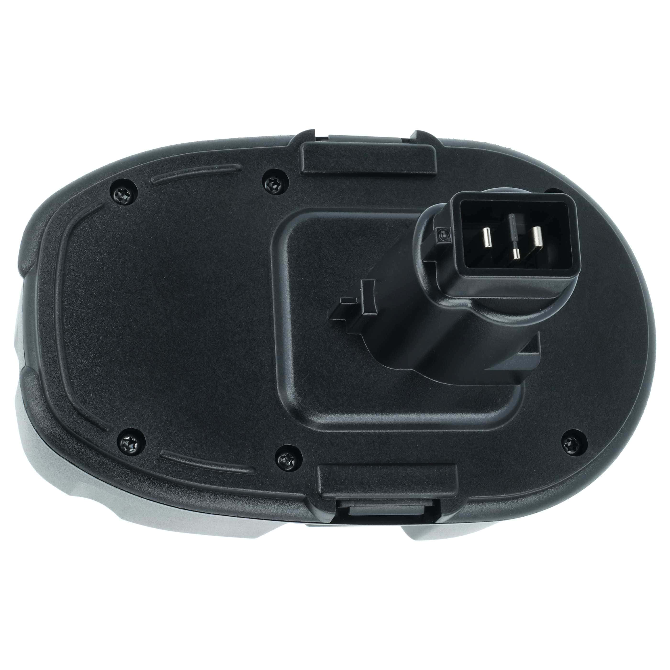 Akku (2x Stück) 18V als Ersatz für Dewalt DW9095, DE9039, DC9096, DC9099, DE9503, DE9096, DE9095 - 3Ah, NiMH