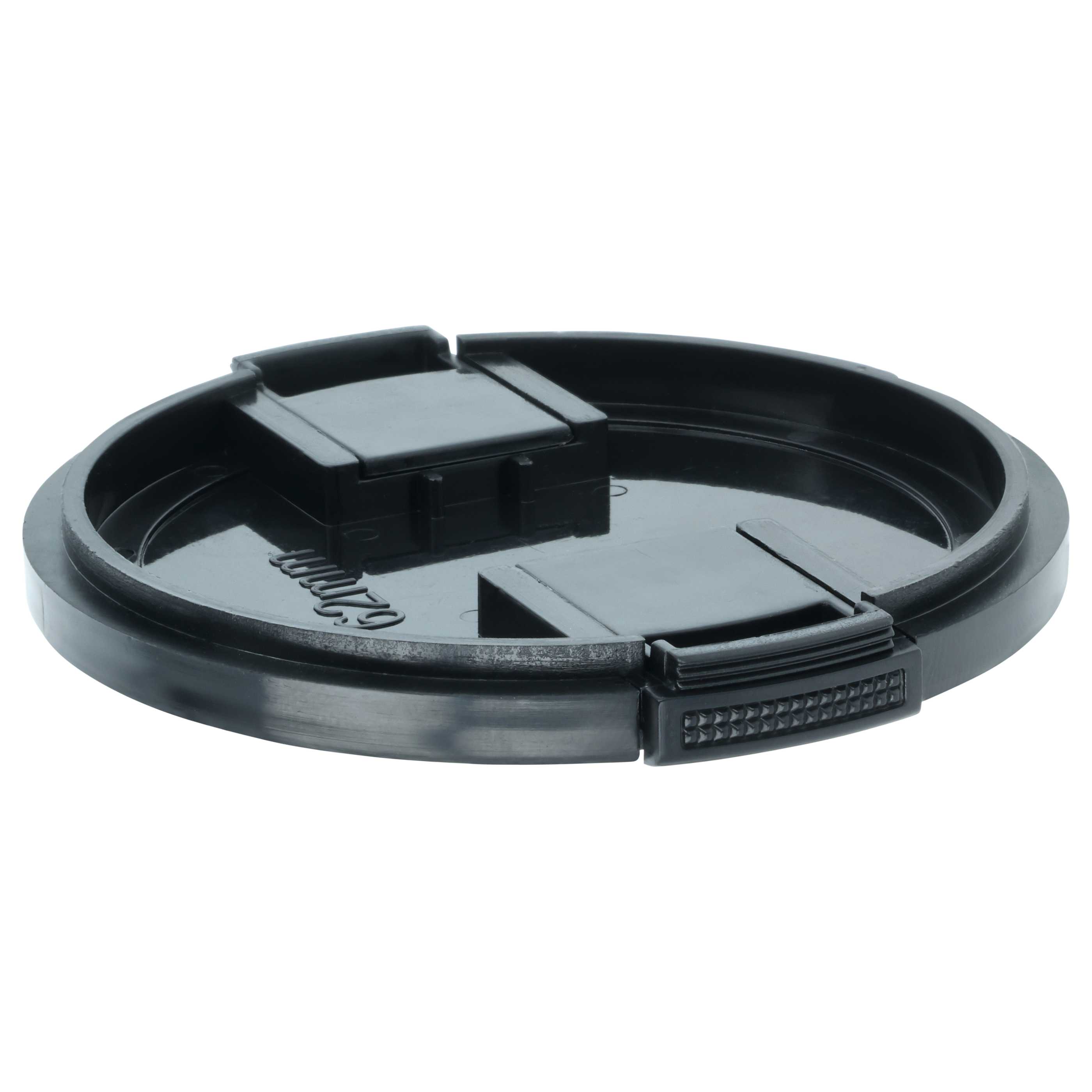 Copriobiettivo 62 mm - con impugnatura laterale, plastica, nero
