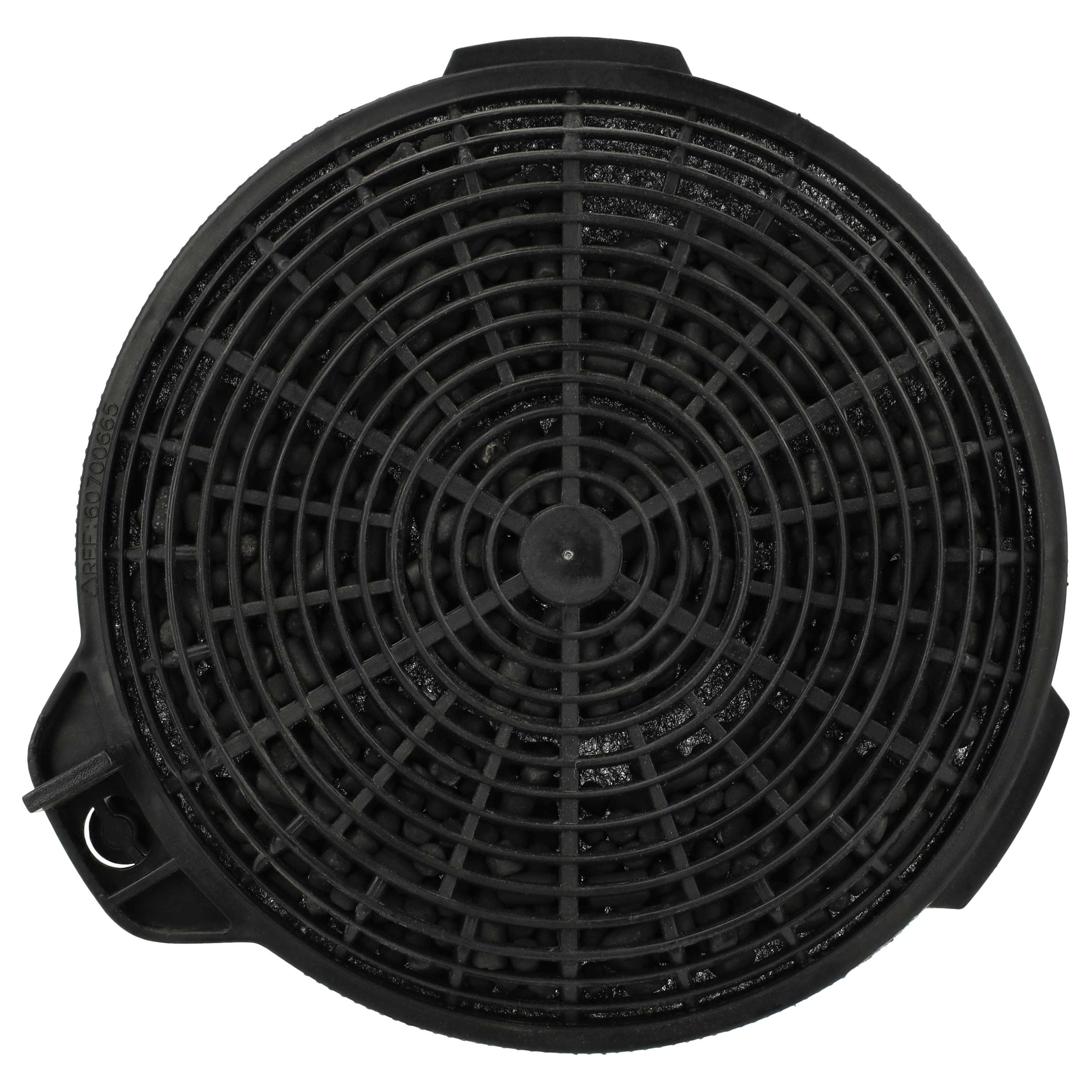 2x Filtres à charbon actif remplace Cooke & Lewis CARBFILT4, 02859394, CARBFILT4CT pour hotte Sia