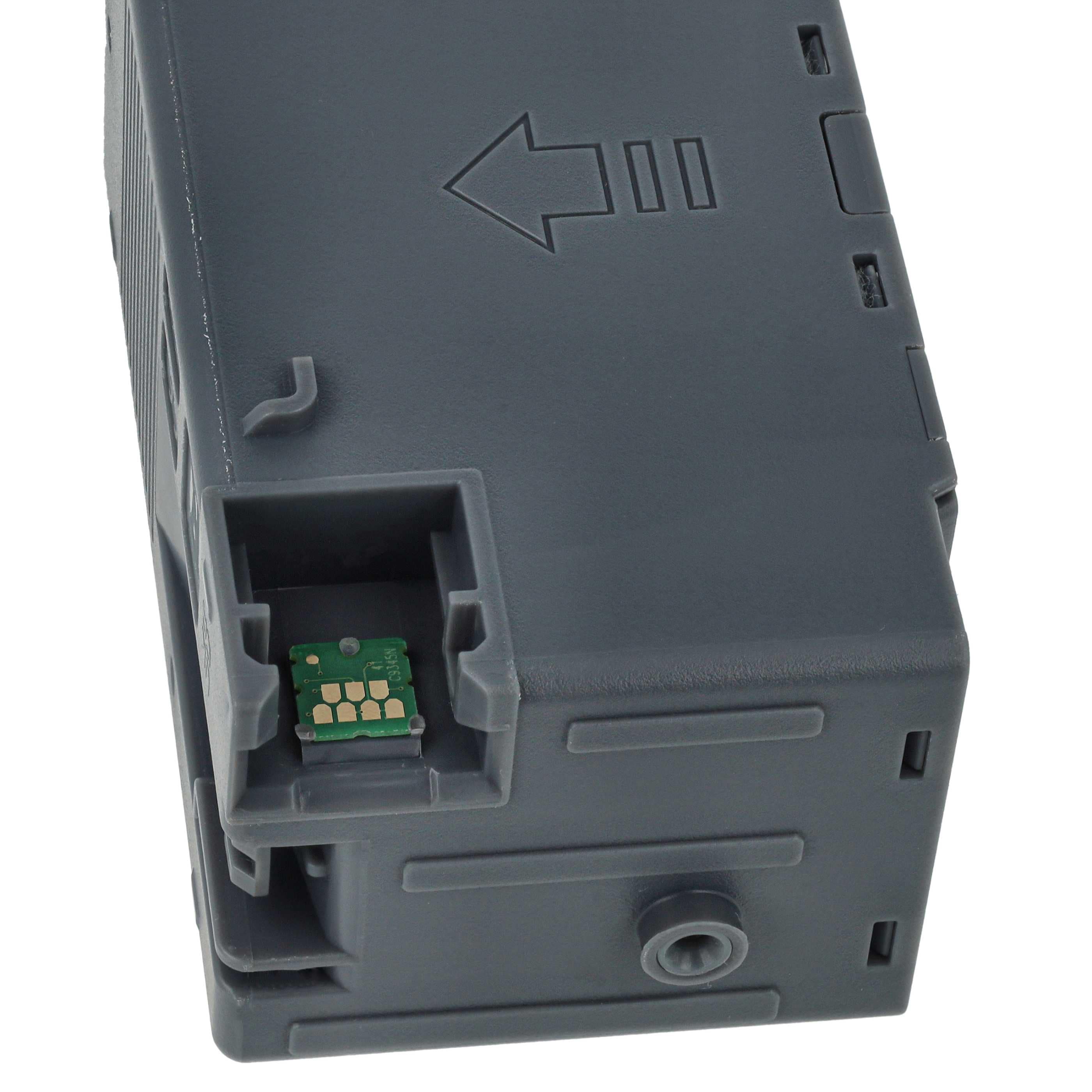 Resttonerbehälter als Ersatz für Epson C 12 C 934591-K für Epson Laserdrucker - grau