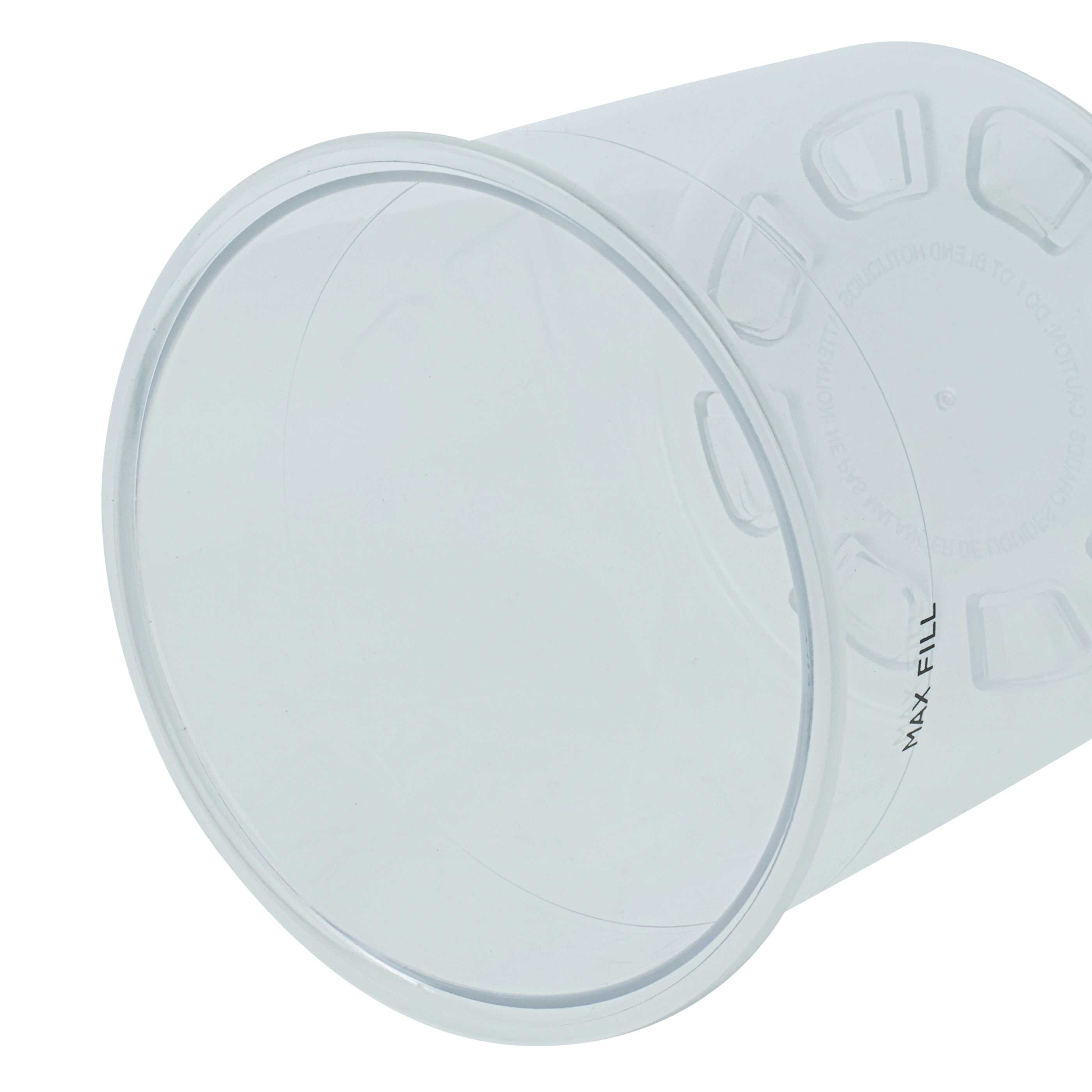 4x 473 ml Container suitable for Ninja CREAMI NC299AMZ, NC299EU, NC300, NC300EU Ice Cream Maker - BPA-Free