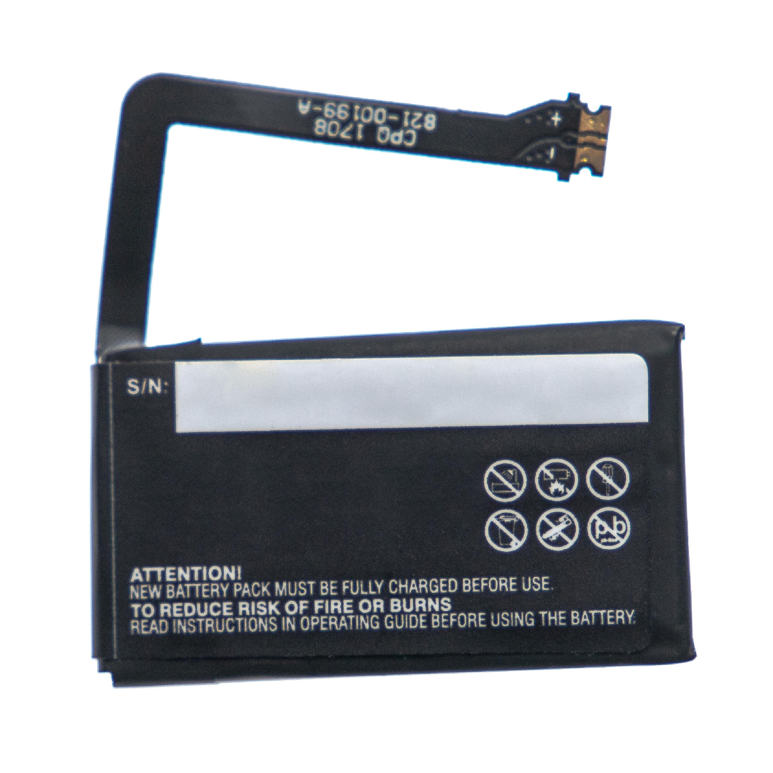 Batteria per auricolari cuffie wireless sostituisce Apple A1596 Apple - 390mAh 3,8V Li-Poly