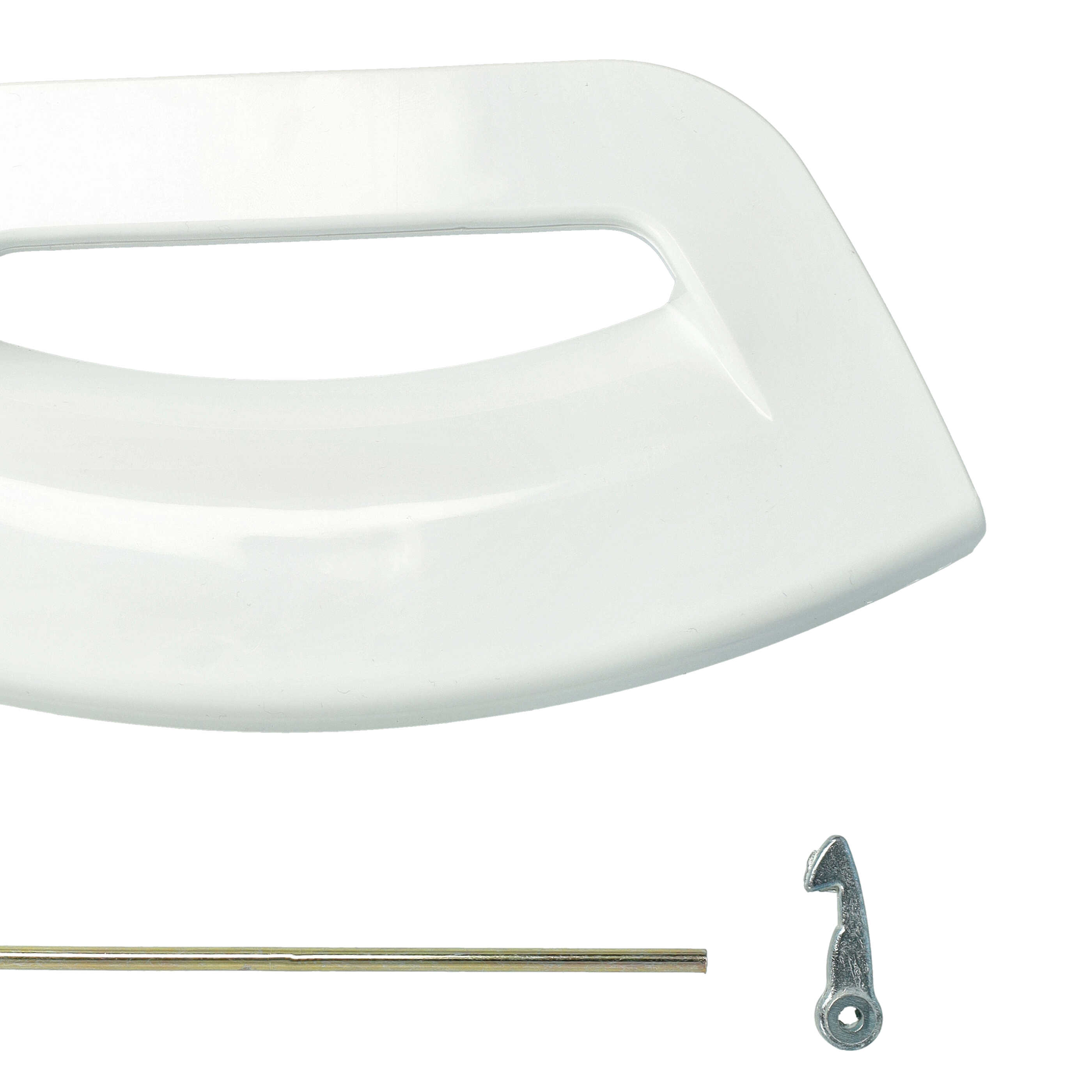 Poignée de porte remplace Hotpoint SWD107617CUK pour machine à laver Hotpoint