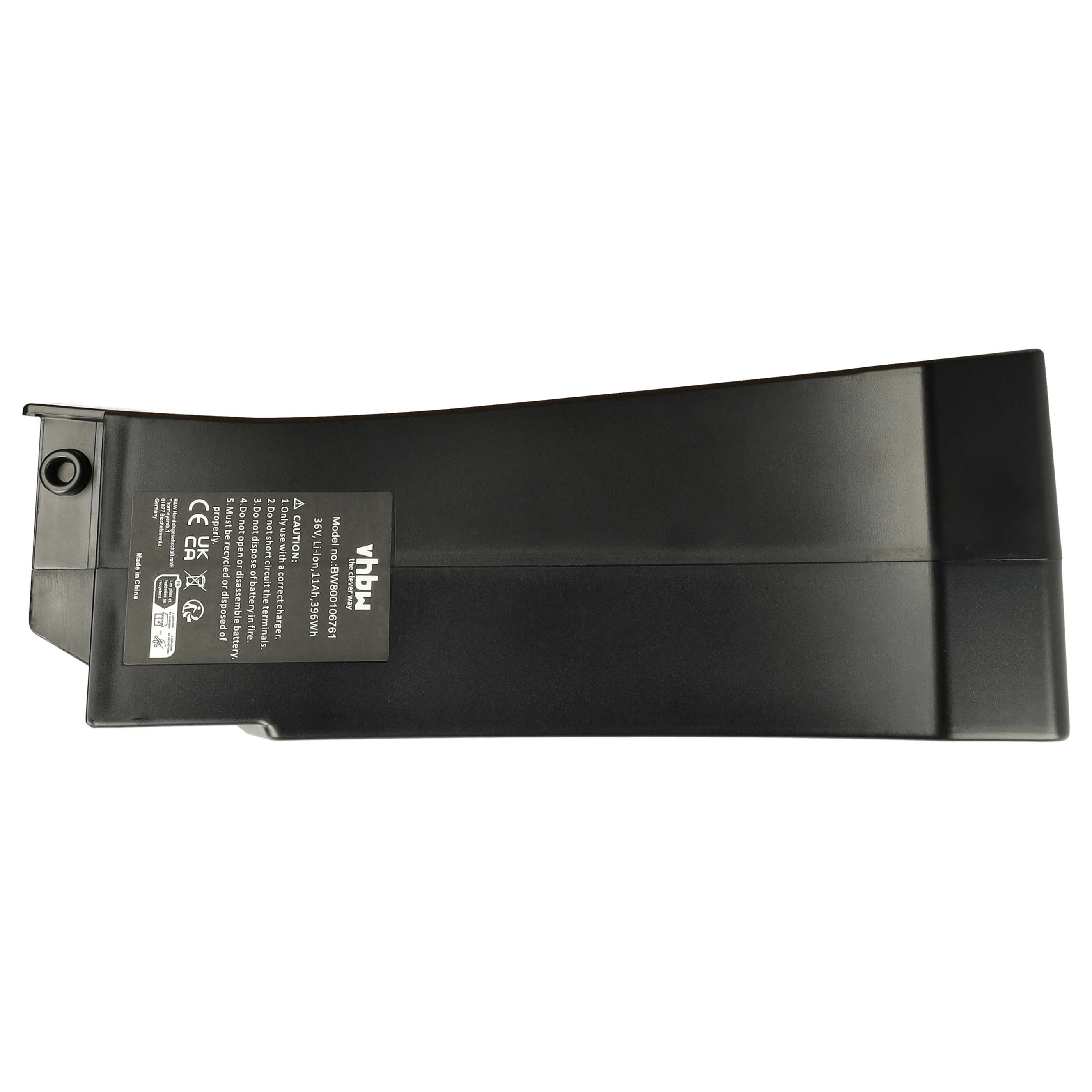Batterie Rechange 36V 11Ah Pour Vélo Électrique Zündapp Z808 - Compatible Moteurs 250W/350W/500W