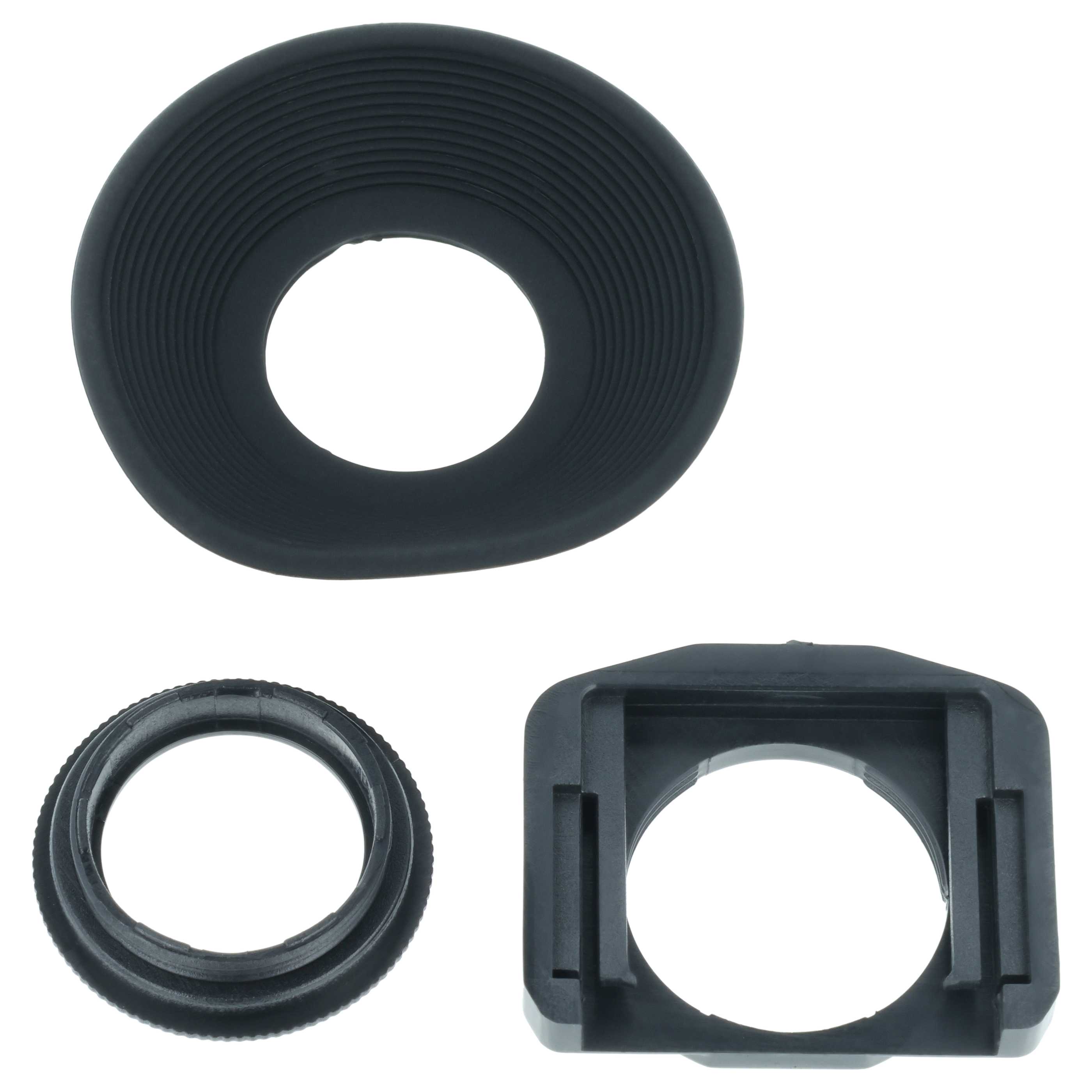 Visor ocular reemplaza Nikon DK-17, DK-19 para cámaras Nikon D810a, etc., plástico, negro