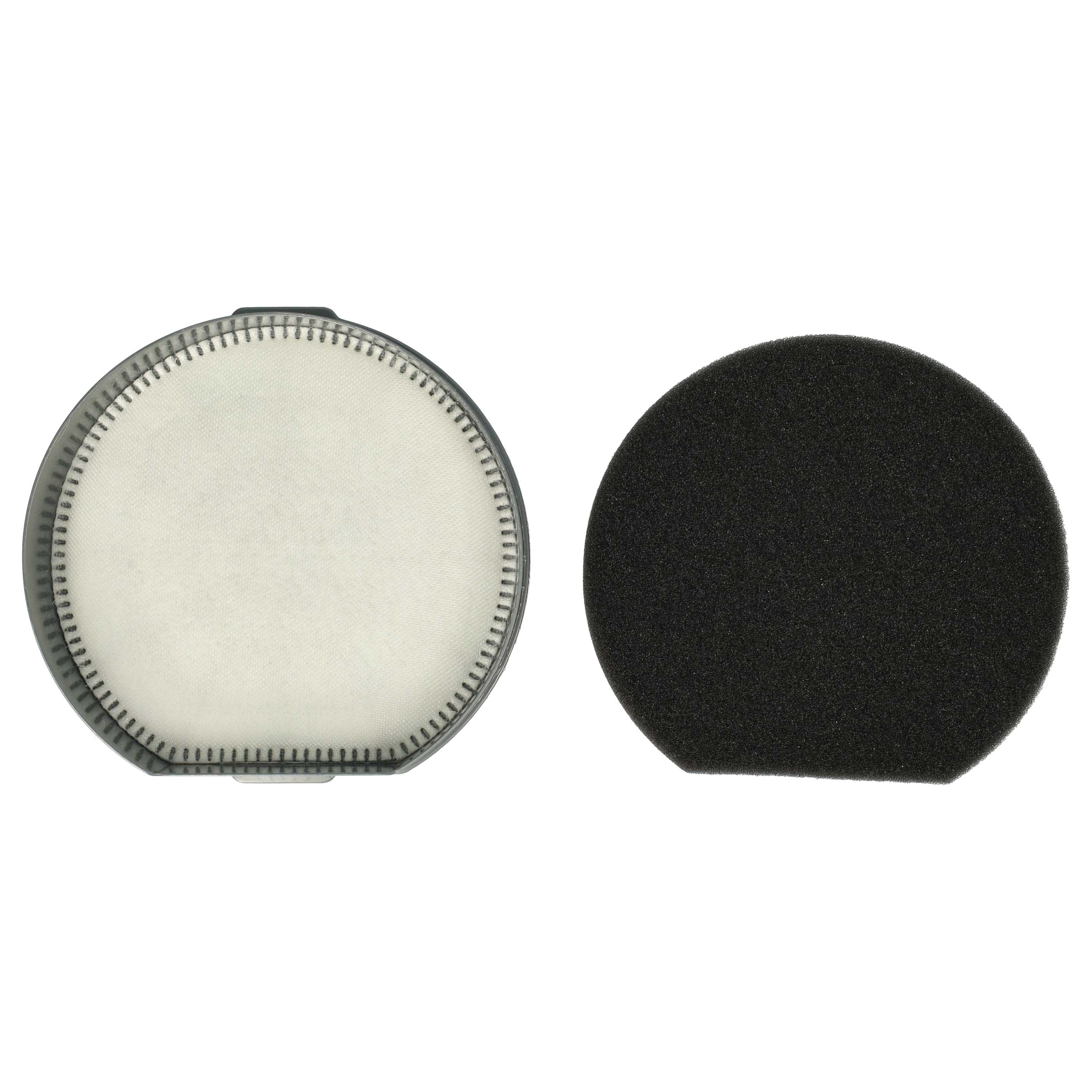 2x dual motor protection filter replaces Dirt Devil 5050001 for Dirt Devil Vacuum Cleaner, 13.4 x 13.4 cm