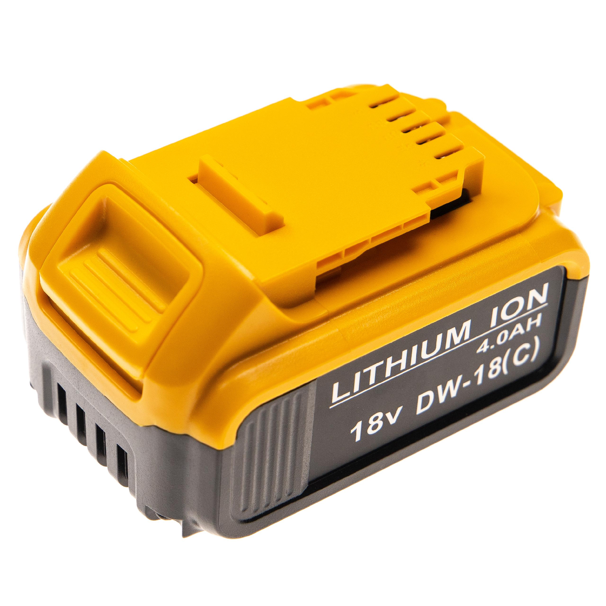 Batteria sostituisce Dewalt DCB182, DCB180, DCB181-XJ, DCB181 per attrezzo Dewalt - 4000mAh 18V Li-Ion