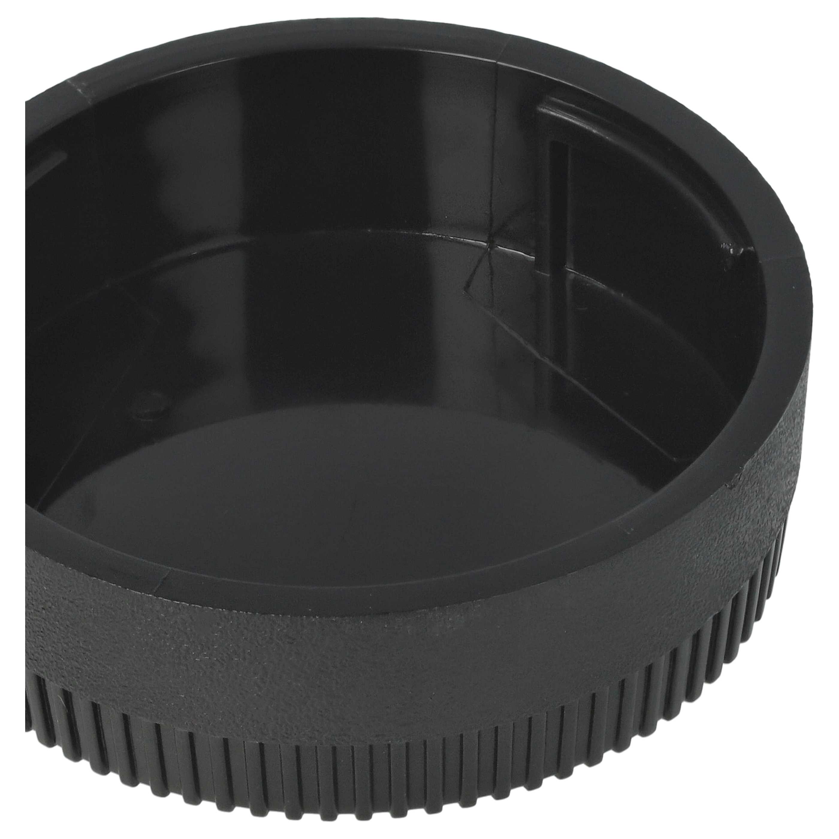Bouchon d'objectif arrière pour D3000 Nikon avec monture F - noir