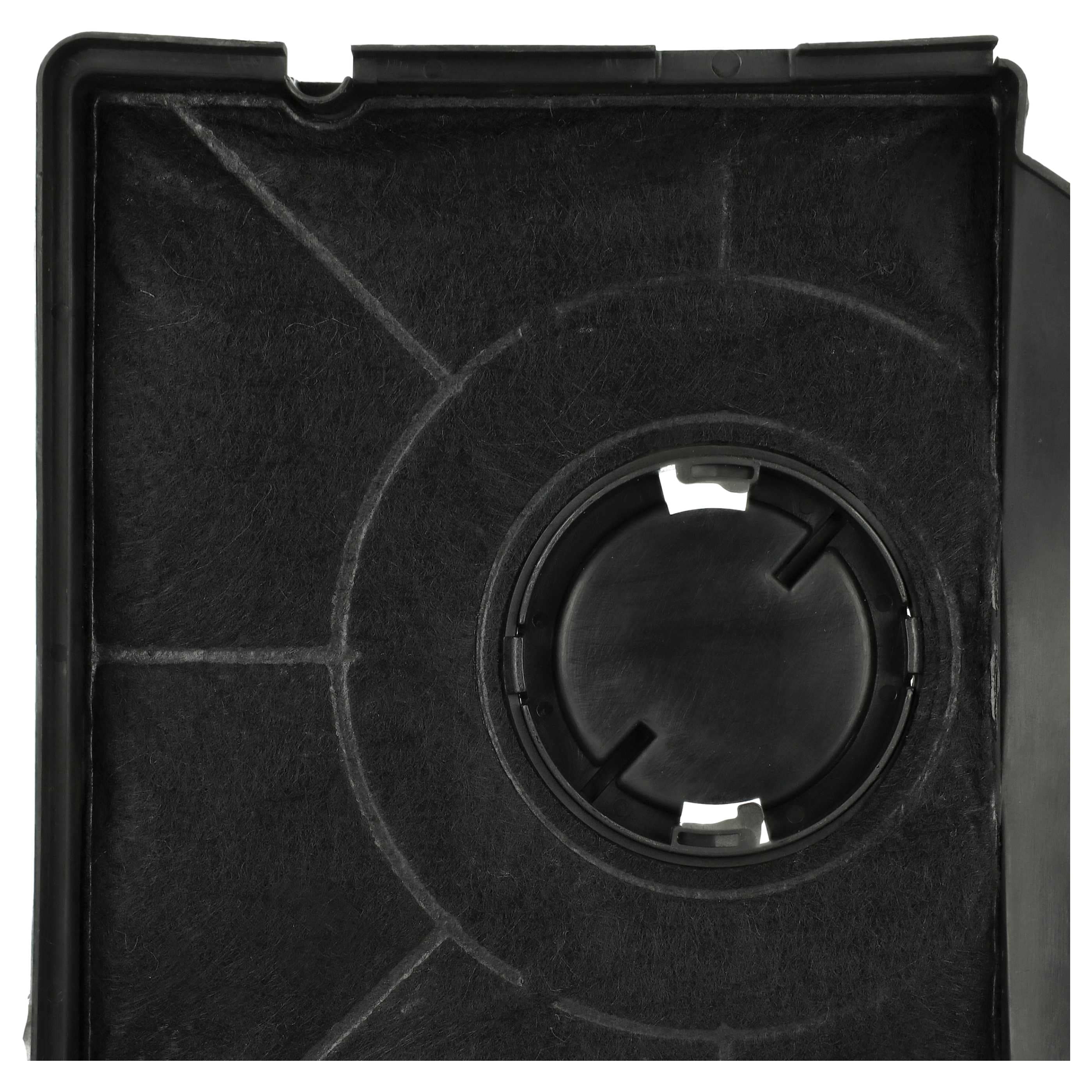2x Filtres à charbon actif remplace AEG AS-AZKF060, 9029800555, 8718868949554, 9029793602 pour hotte Zanussi