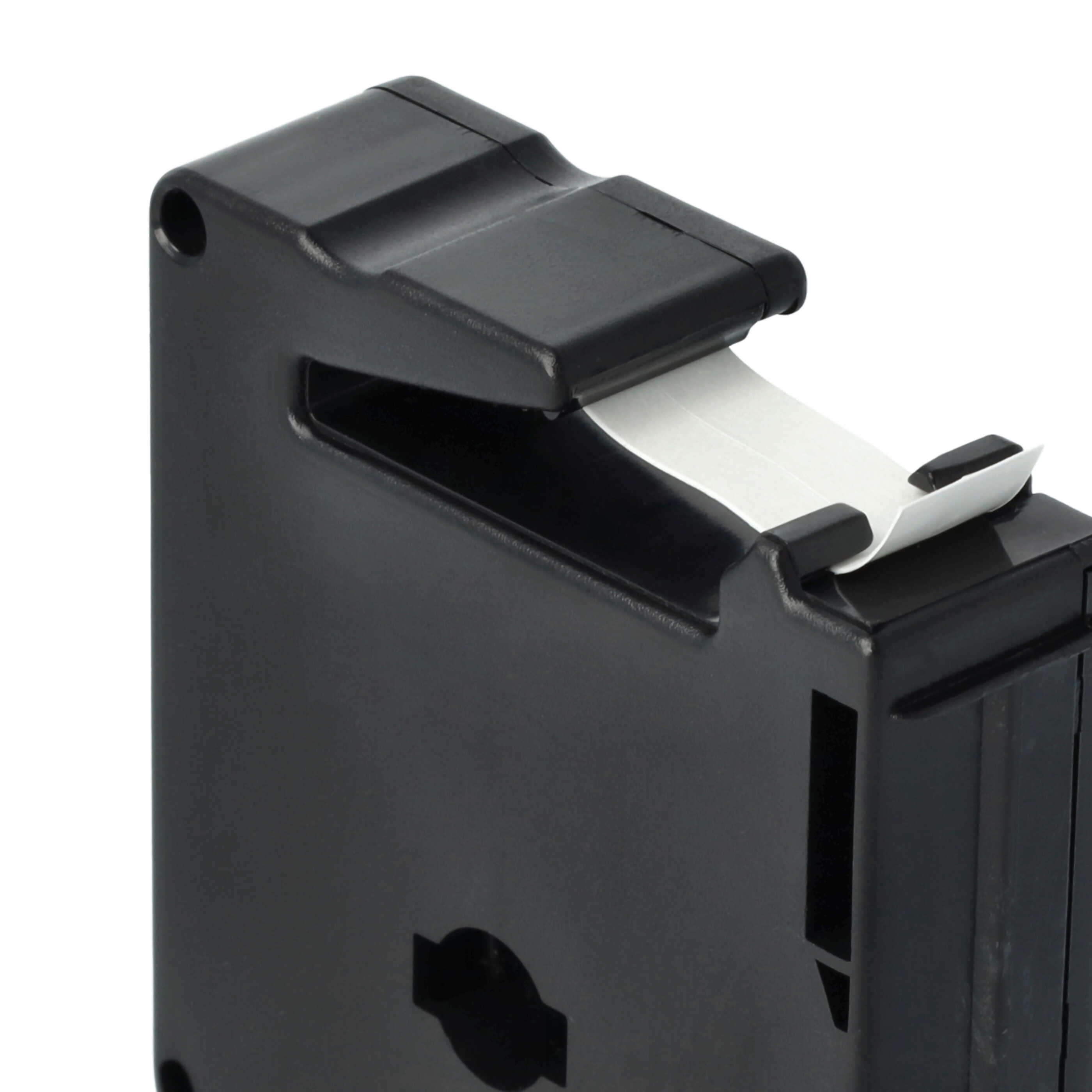 3x Label Tape replaces Brother M-K221 - 9 mm Black to White