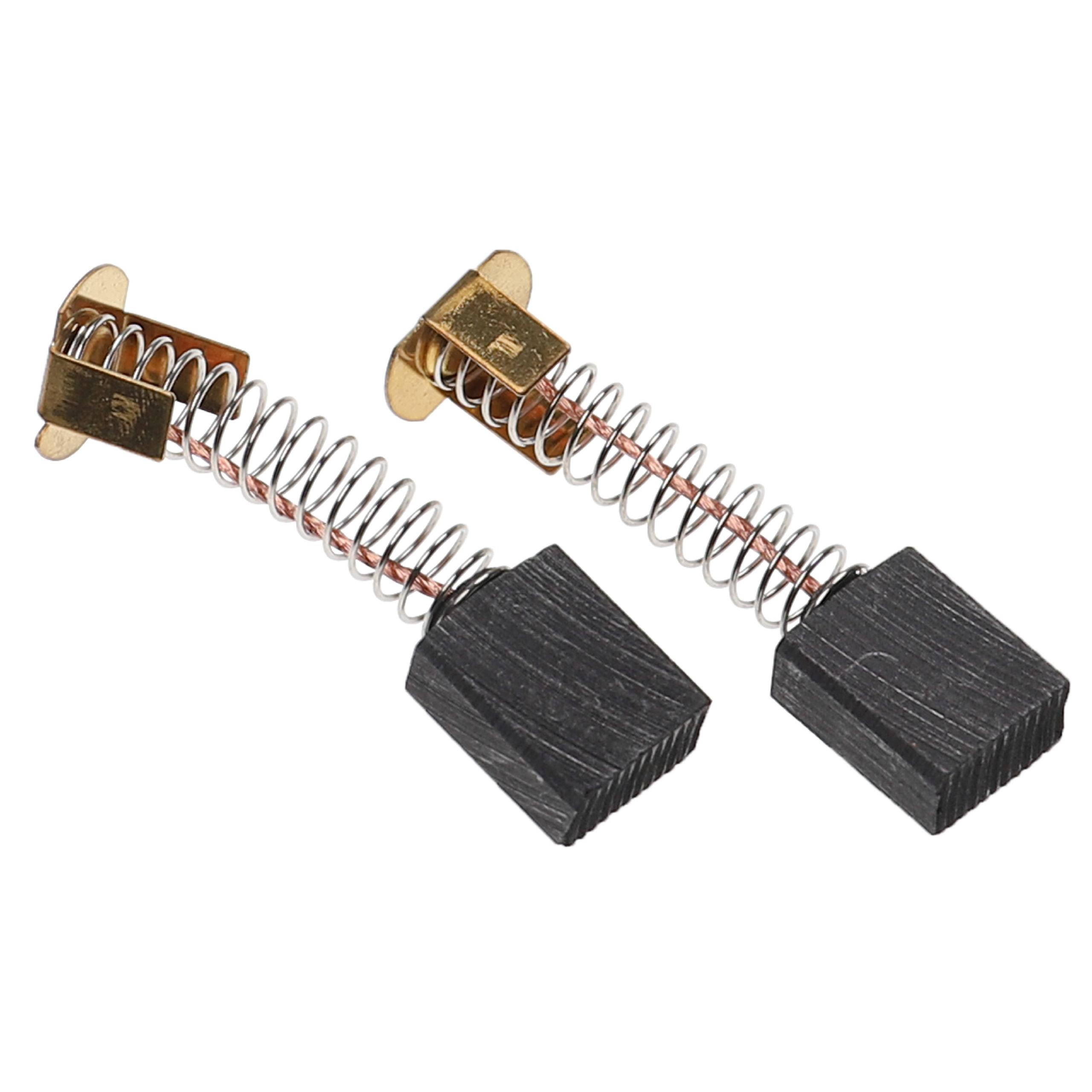 2x Carbon Brush as Replacement for Hitachi 999-036 Electric Power Tools + Spring, 7 x 13 x 17mm
