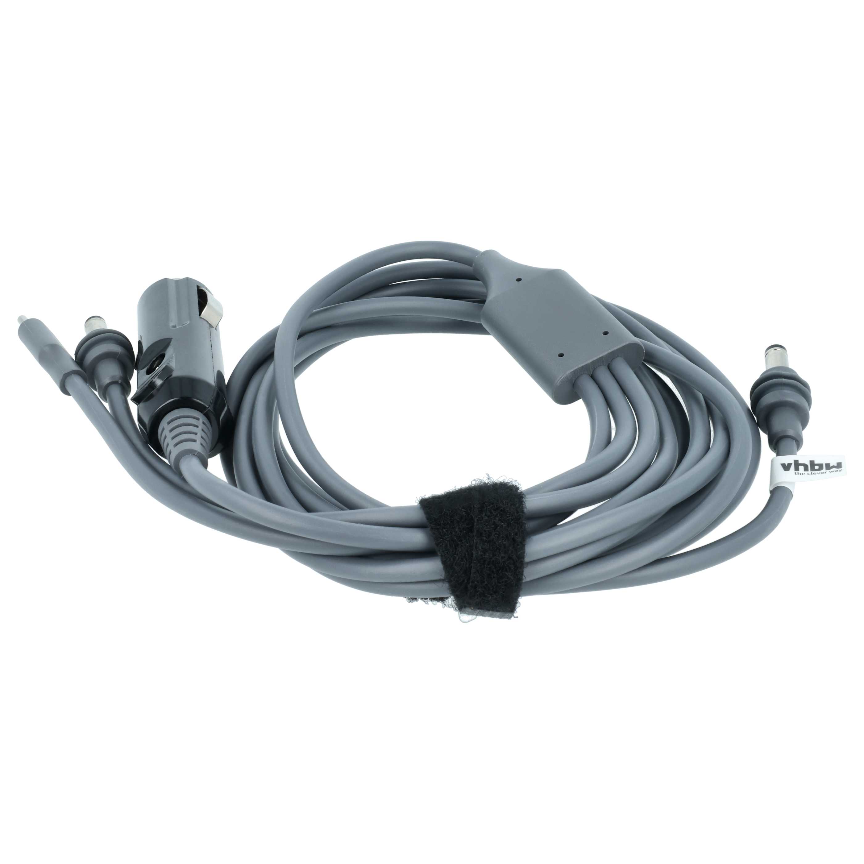 3 in 1 Stromkabel für Wlan Router wie Starlink Mini, DC auf USB Typ C, DC, KFZ-Stecker, 100 W, 20 V, 5A, Länge: 3m