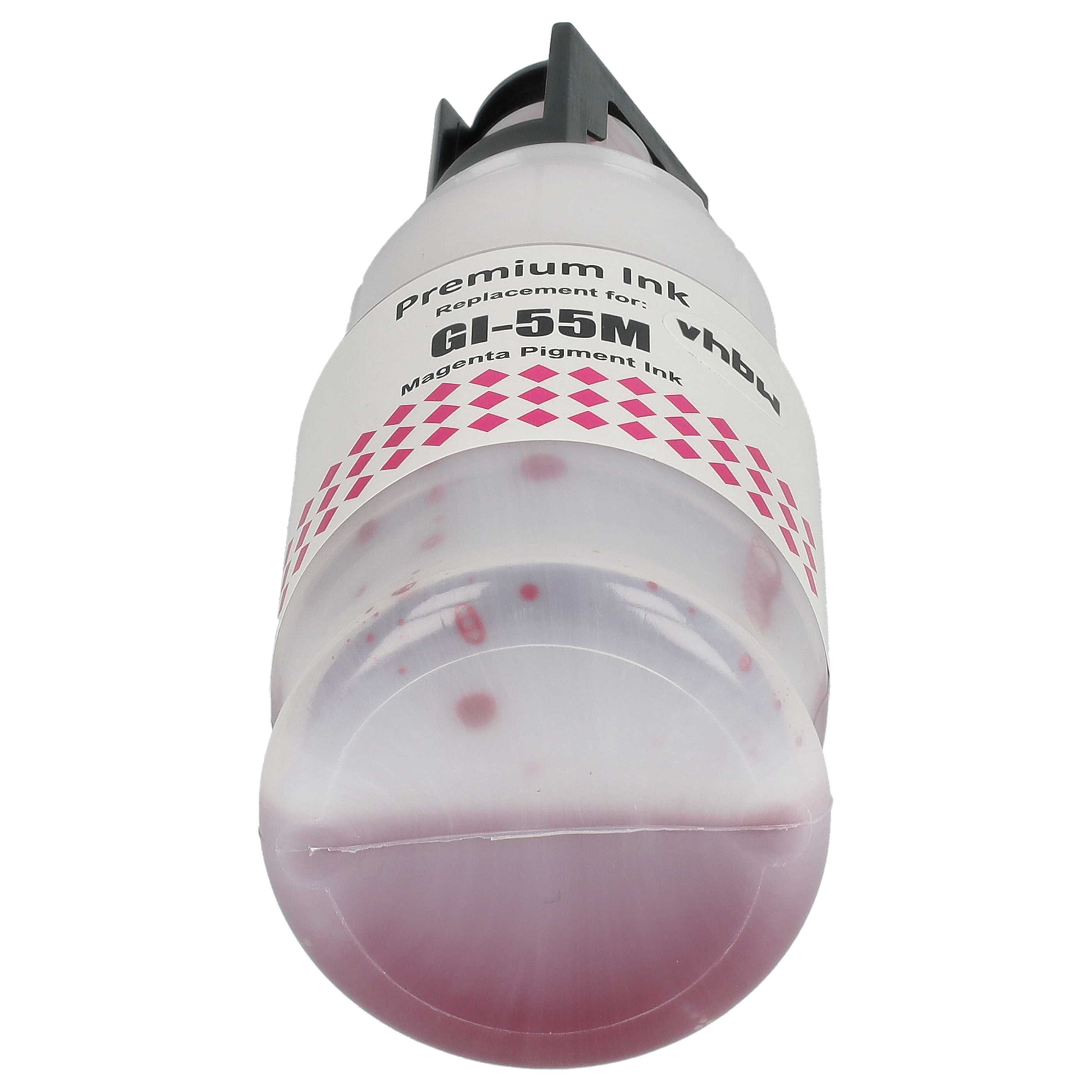 Nachfülltinte Magenta als Ersatz für Canon GI-55M, 6290C001 für Canon Drucker - Pigmentiert, 40ml