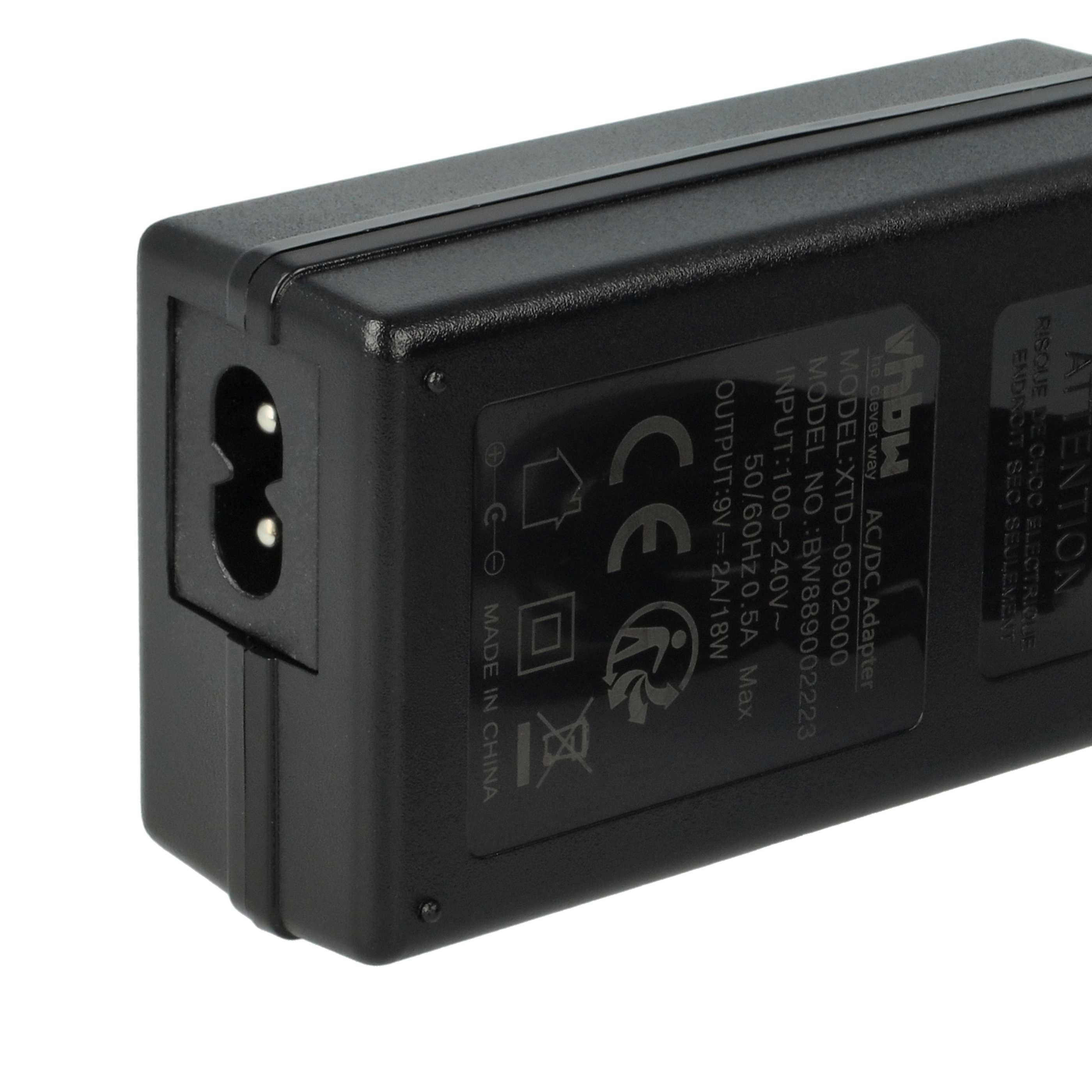 Mains Power Adapter replaces Brother AD-24, AD-30, AD-24EU, AD-24ES, AD-24E, AD-20 Electric Devices - 9 V