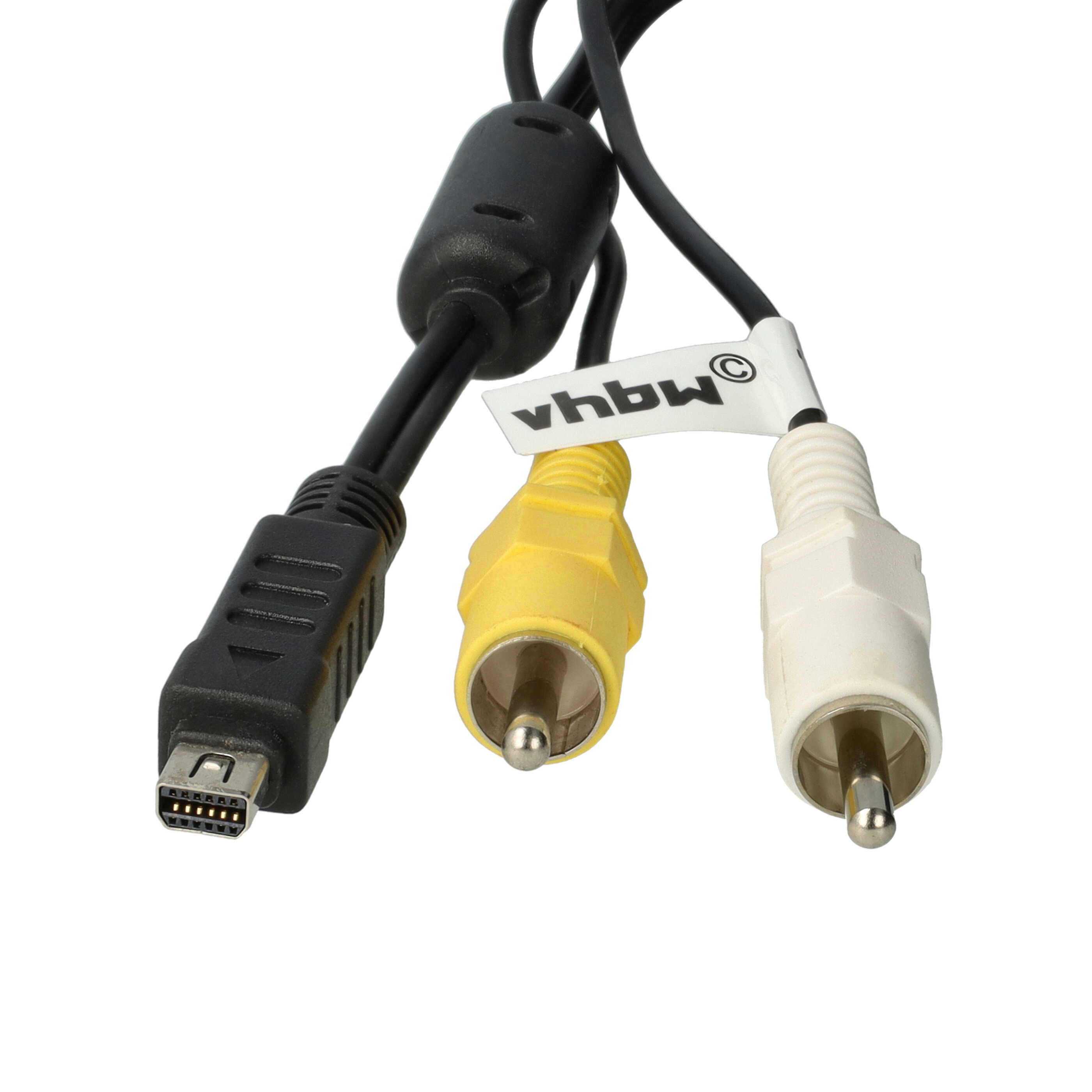 vhbw Audio Video Composite Kabel passend für Olympus C-170 Kamera, Digitalkamera - AV-Kabel
