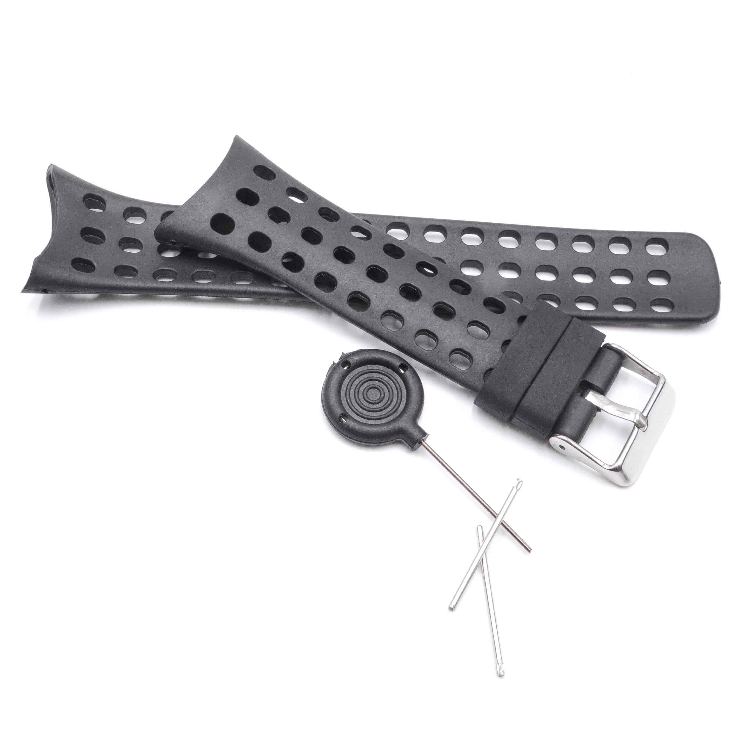 cinturino uomo per Suunto Smartwatch - 12,6 + 9,5 cm lunghezza, 20mm ampiezza, nero