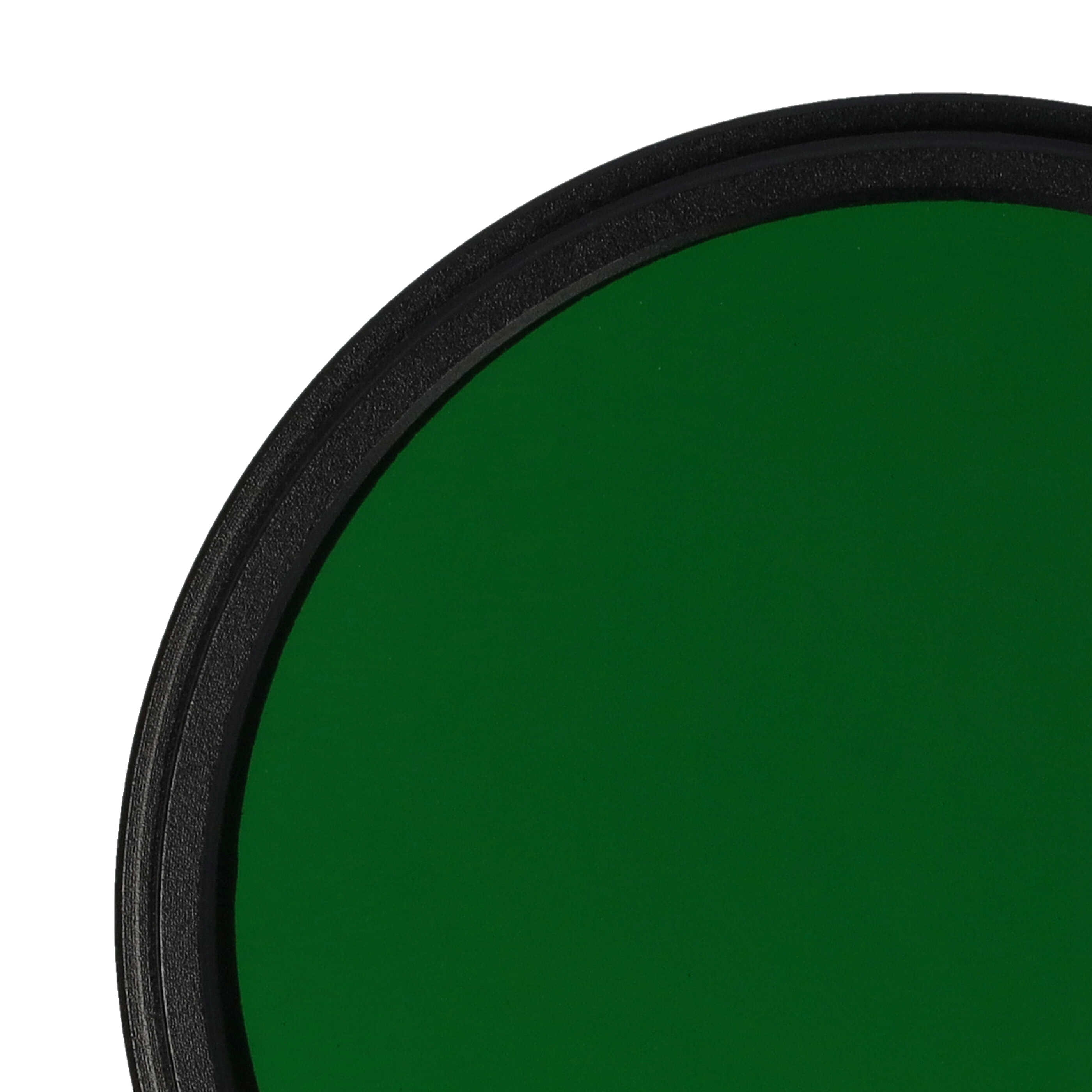 Coloured Filter, Green suitable for Camera Lenses with 55 mm Filter Thread - Green Filter