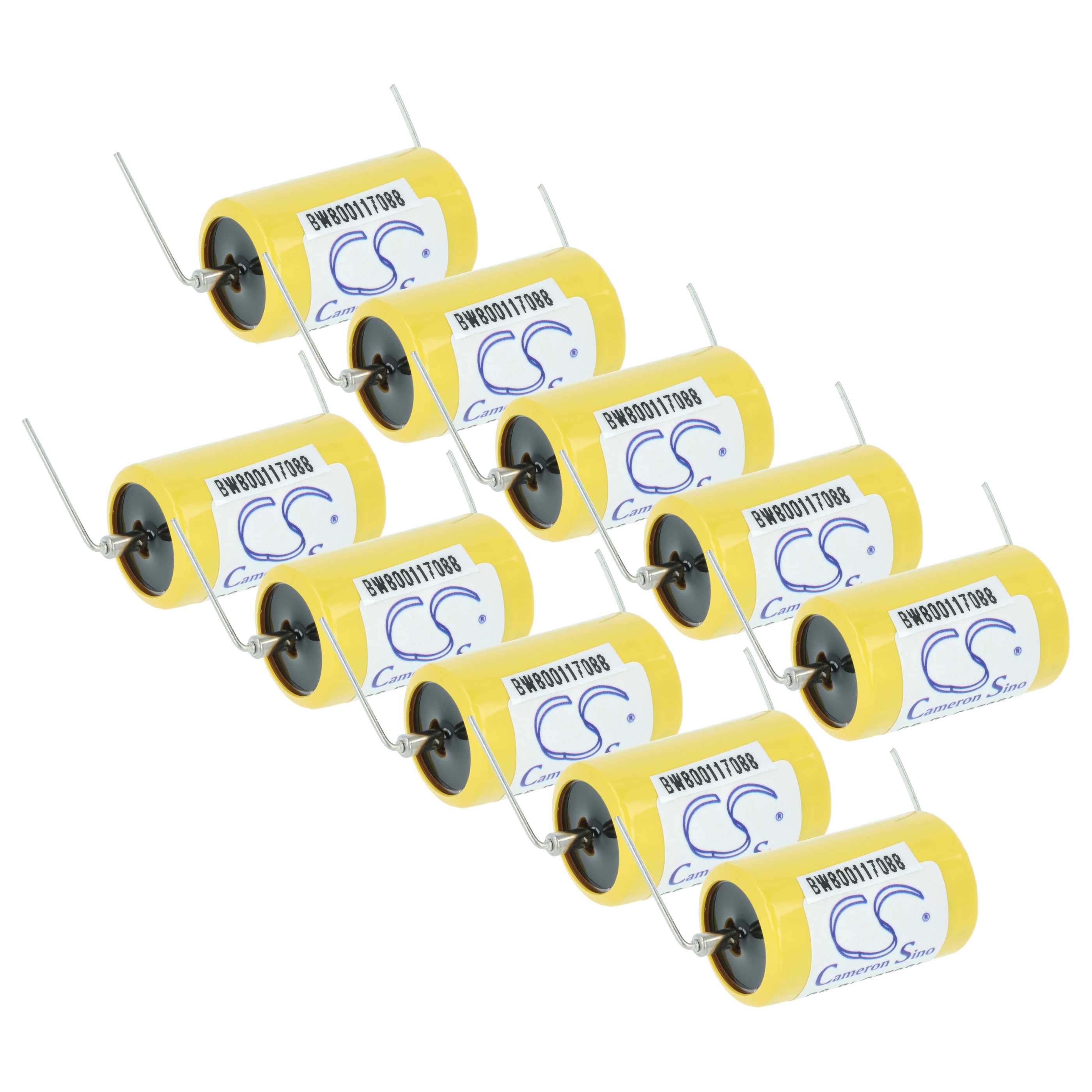 Universal 10x Battery replaces Maxell ER3 for various Devices - 1100 mAh 3.6 V Li-MnO2