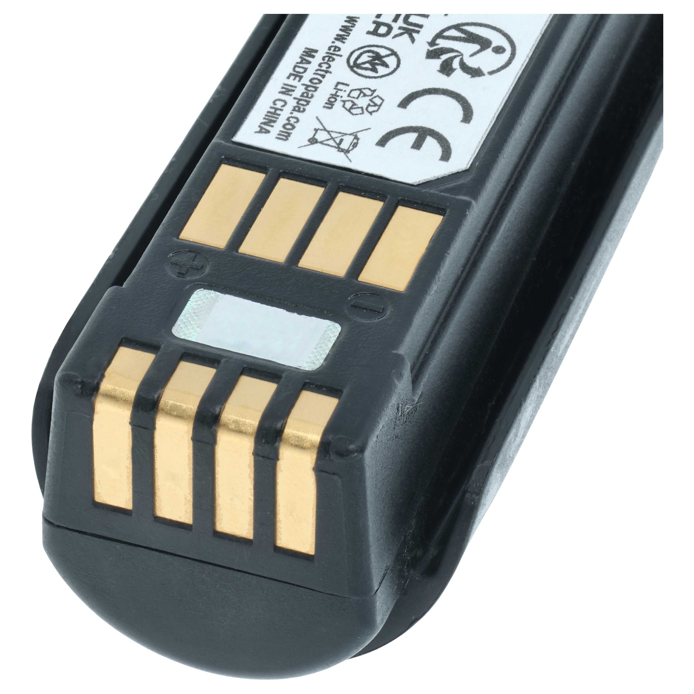 2x Battery replaces 82-108066-1, KT-BTYMT-01R, 82-108066-01 for Symbol Barcode Scanner POS - 2400 mAh 3.7 V