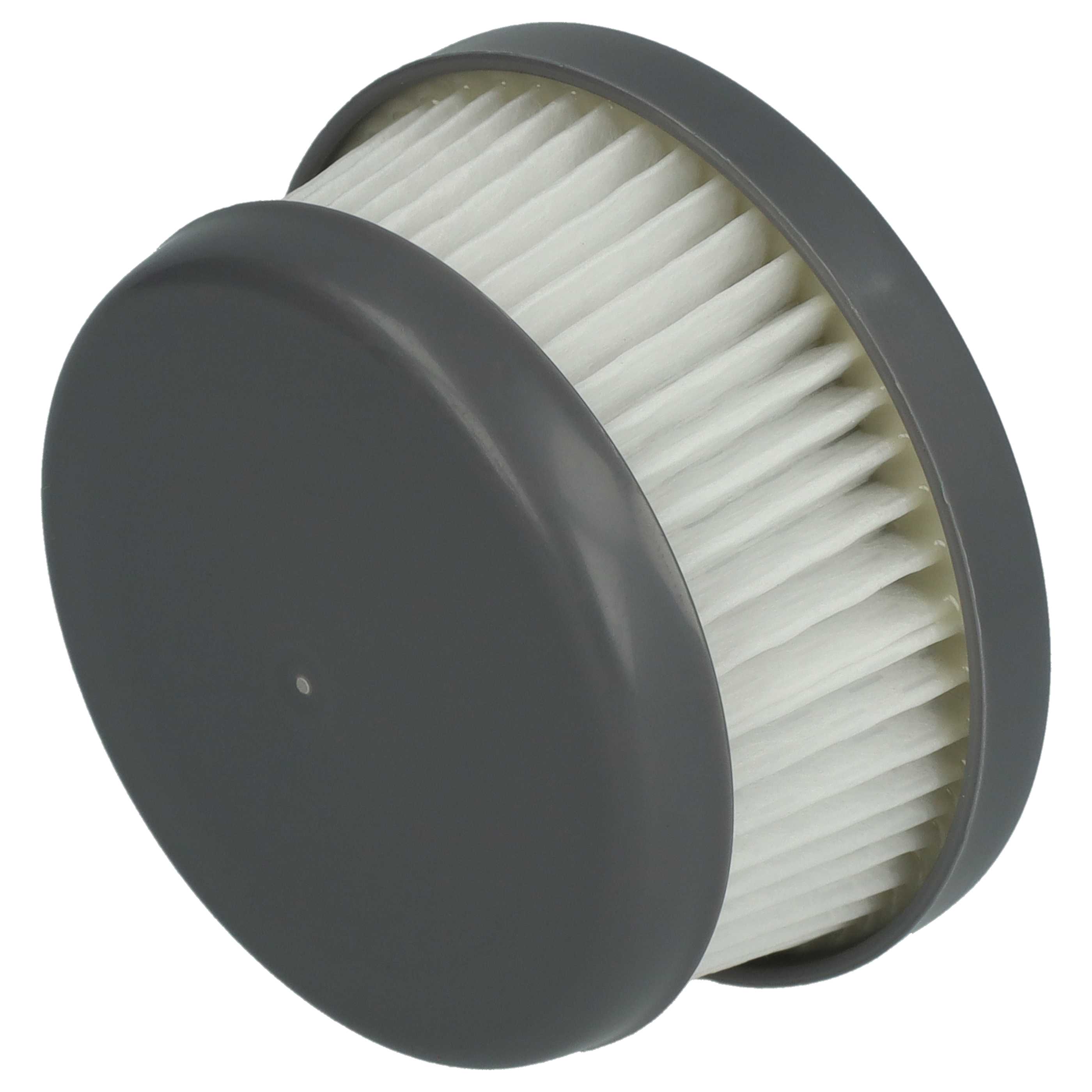3x Filterfilter replaces Black & Decker VFORB10 for Black & Decker Vacuum Cleaner, white / grey