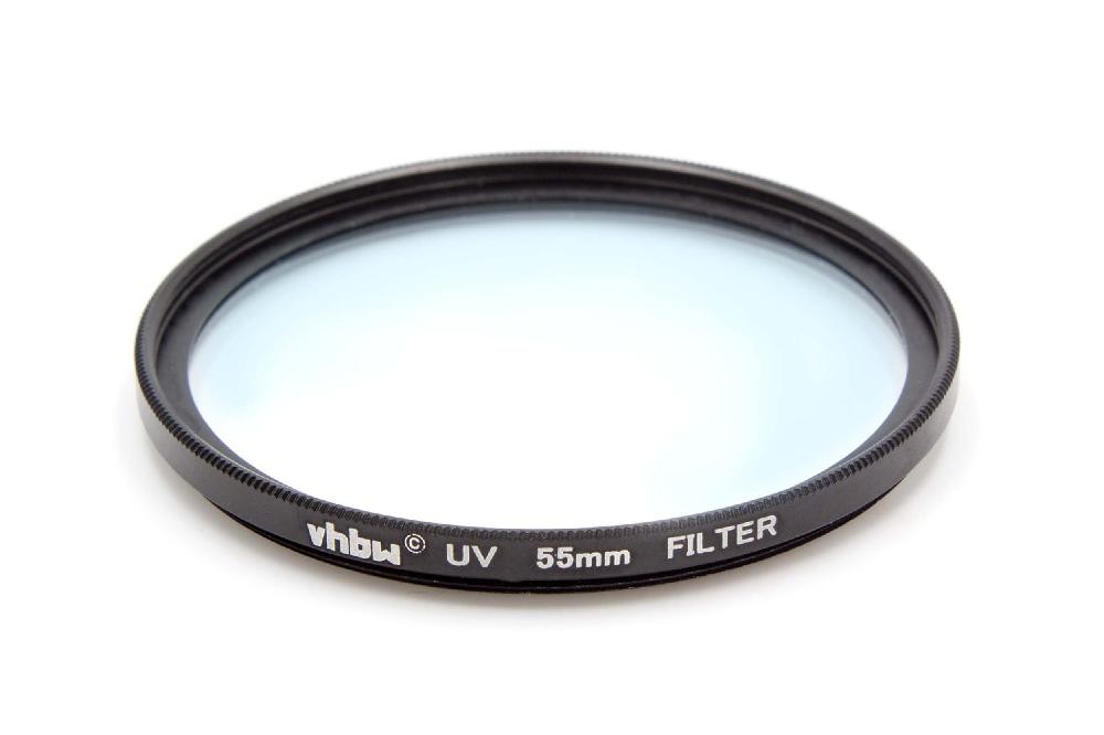 Filtro UV para objetivos y cámaras con rosca de filtro de 55 mm - Filtro protector