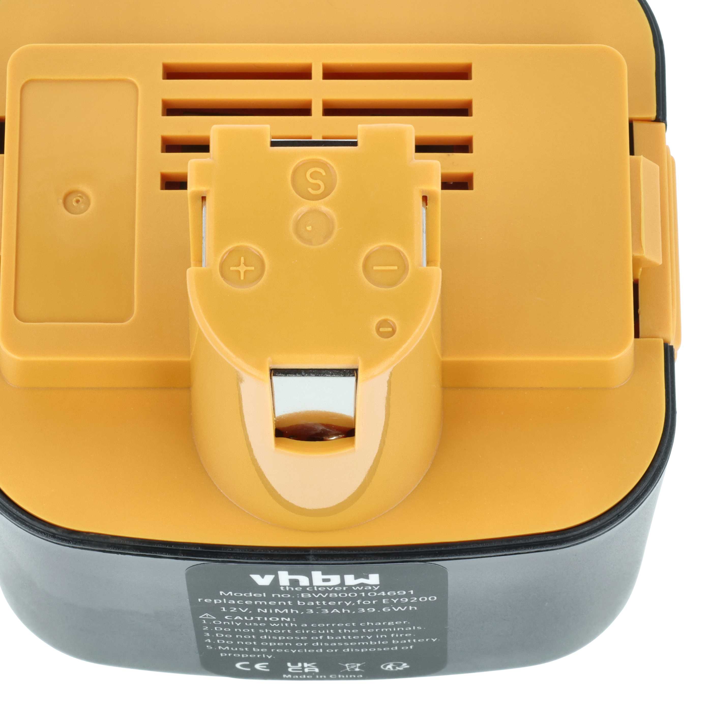 Akku 12V als Ersatz für ABB Stotz S&J SDF-AK220 - 3,3Ah, NiMH