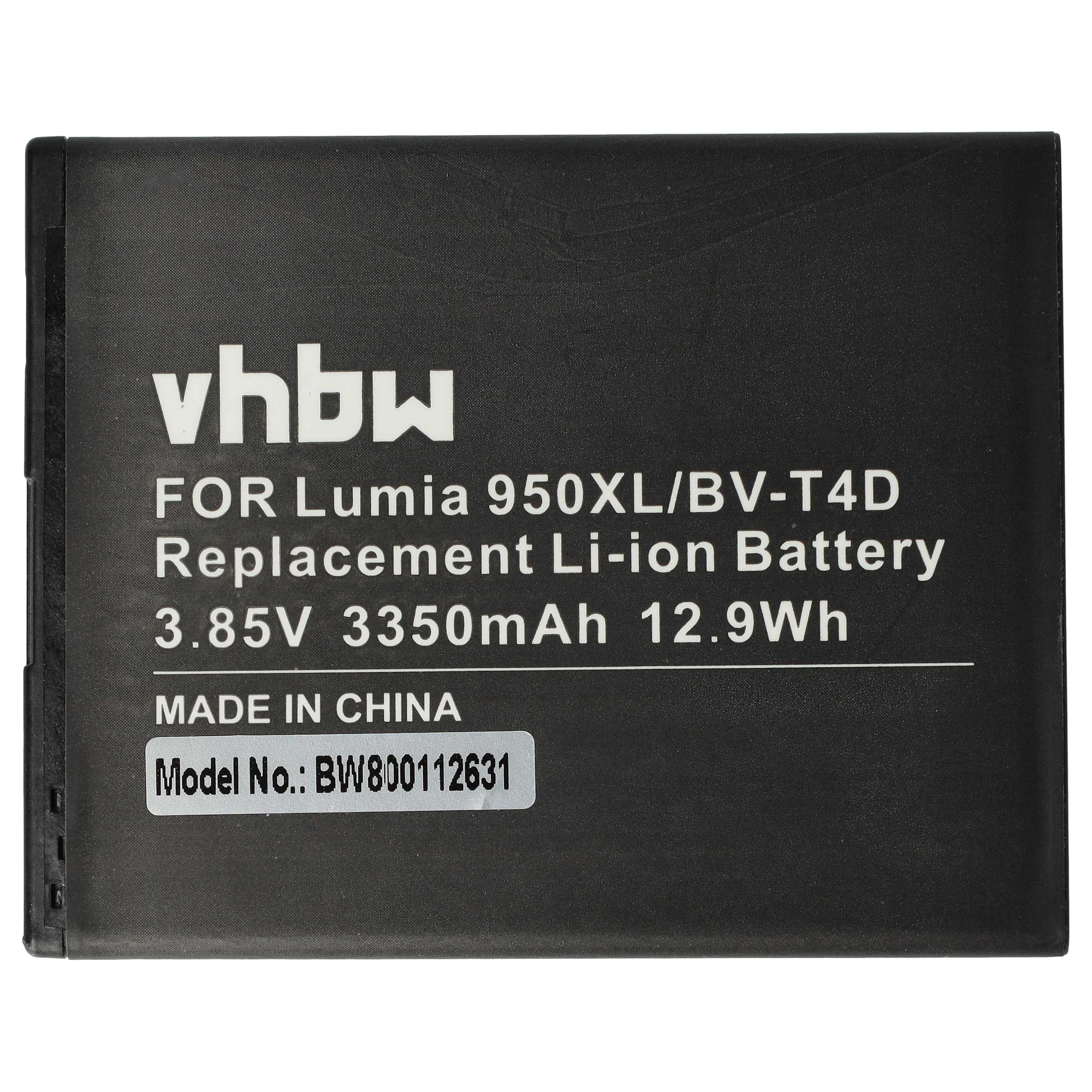 Akumulator do telefonu smartfona zamiennik Microsoft / Nokia BV-T4D - 2950 mAh 3,9 V Li-Ion