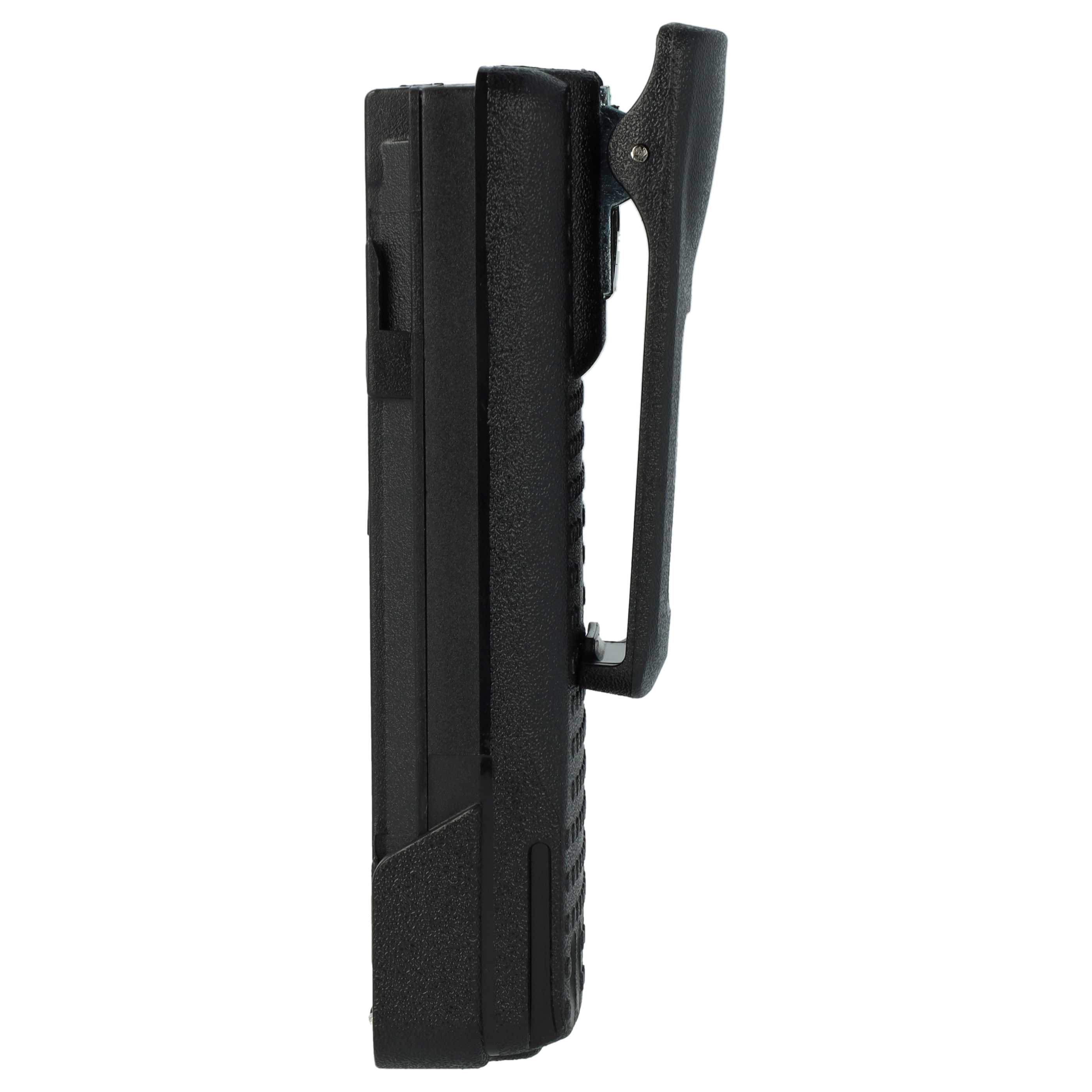 Radio 2x Battery replaces Motorola PMNN4406, PMNN4406BR, PMNN4409 - 3000 mAh 7.4 V Li-Ion + Belt Clip