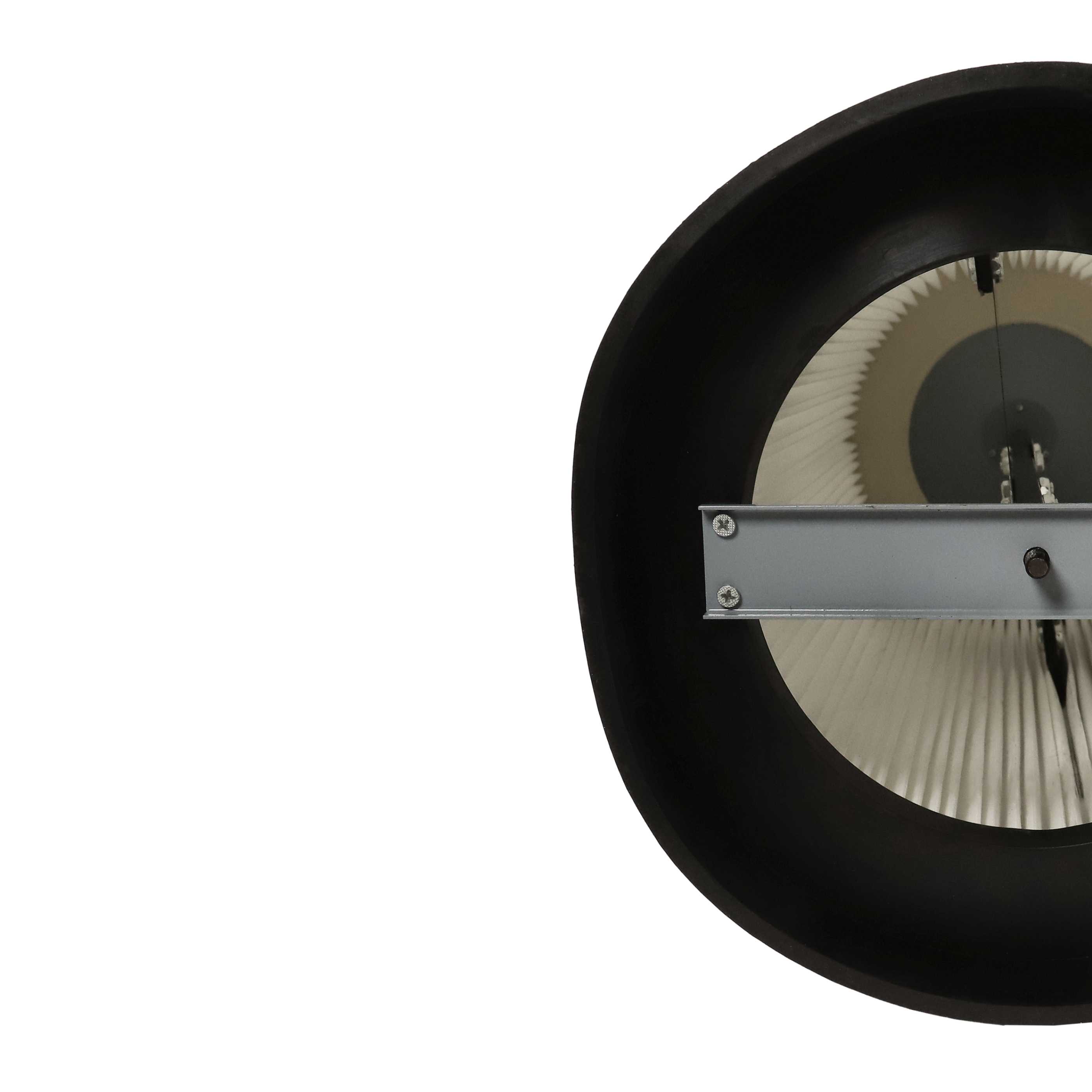 2x Filtro polvo fino con cepillo reemplaza Holzmann 9120058378508 para sistema de extracción Holzmann