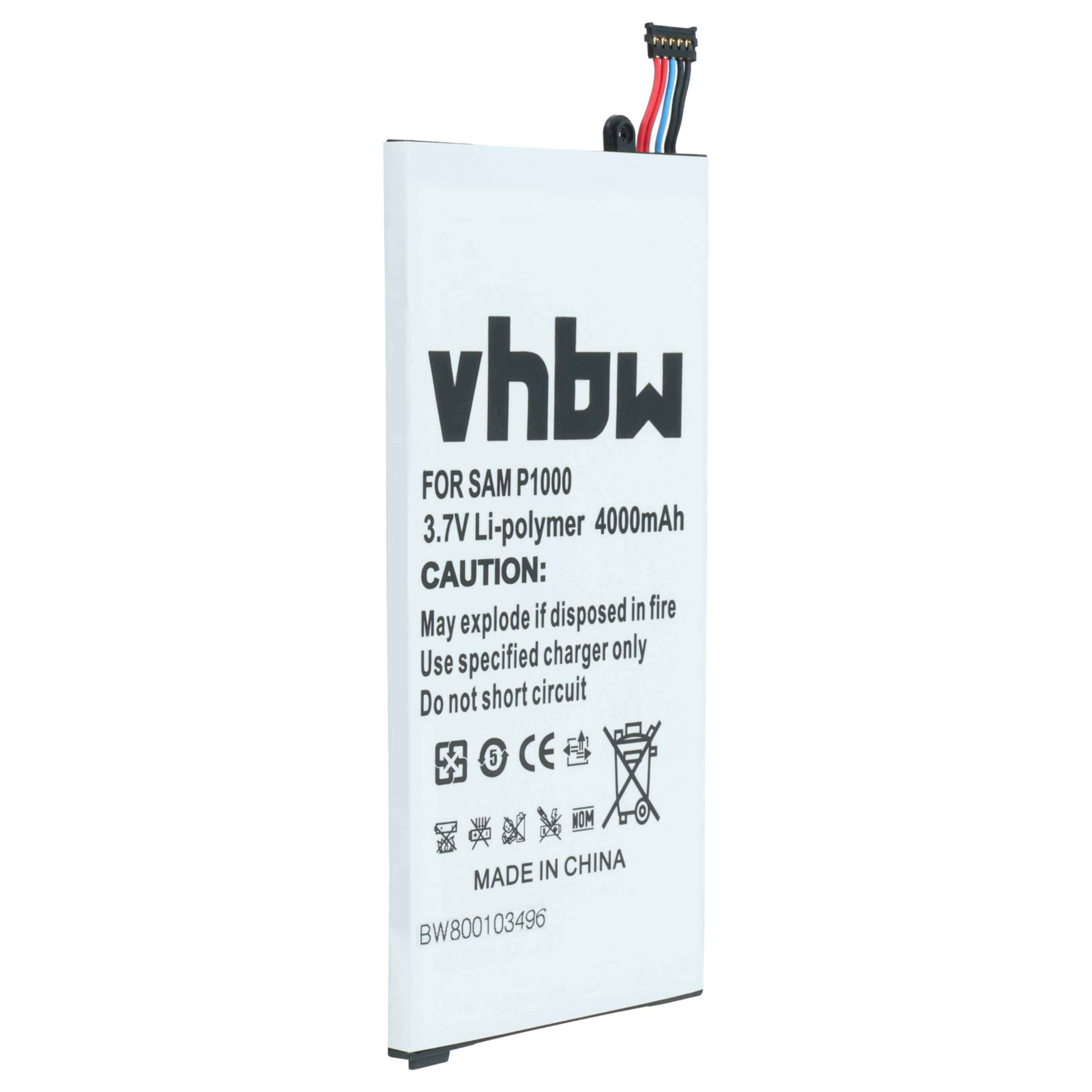 Batteria per tablet sostituisce Samsung AA31D26, B056H004-001, AA1ZA18BS/T-B Samsung - 4000mAh 3,7V Li-Poly