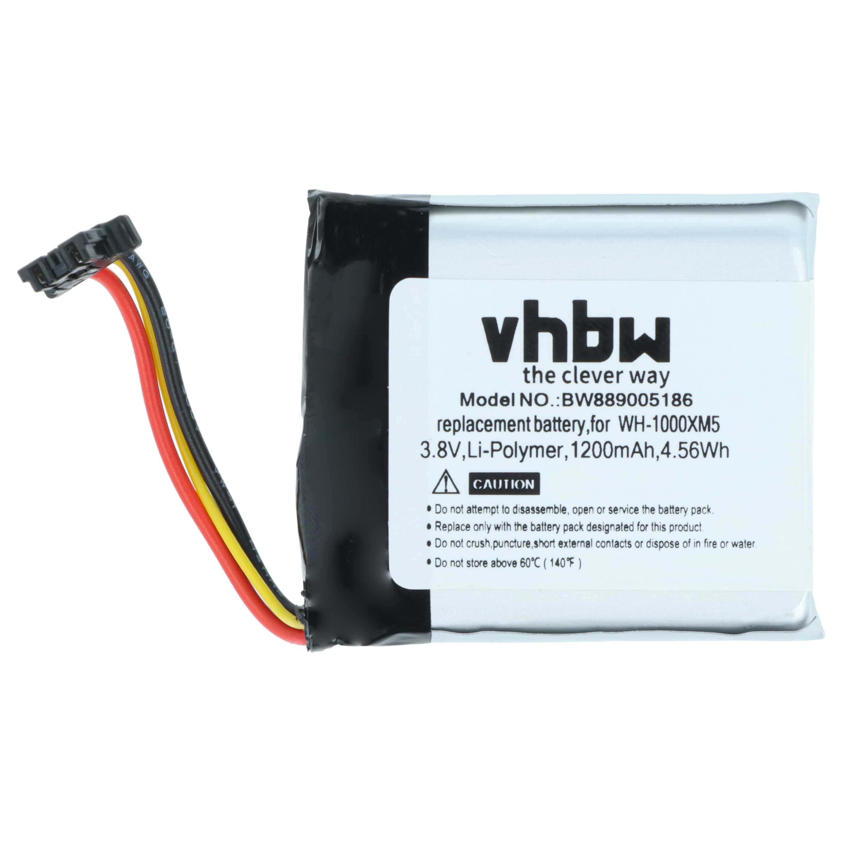 Akumulator do słuchawek bezprzewodowych zamiennik Sony SP723741 - 1200 mAh 3,8 V LiPo
