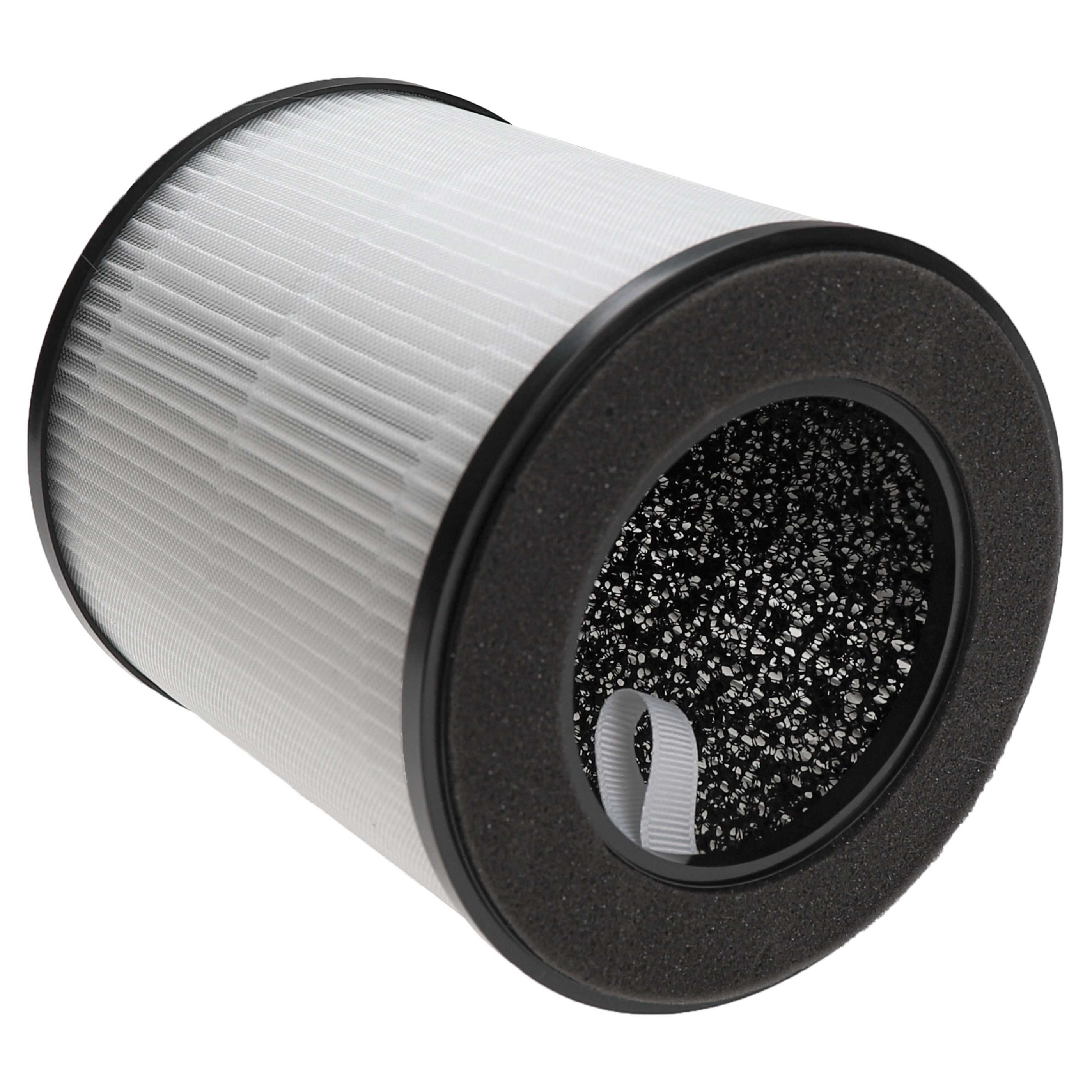 4x Filter for Acekool Air Purifier etc. - Pre Filter + HEPA + Activated Carbon