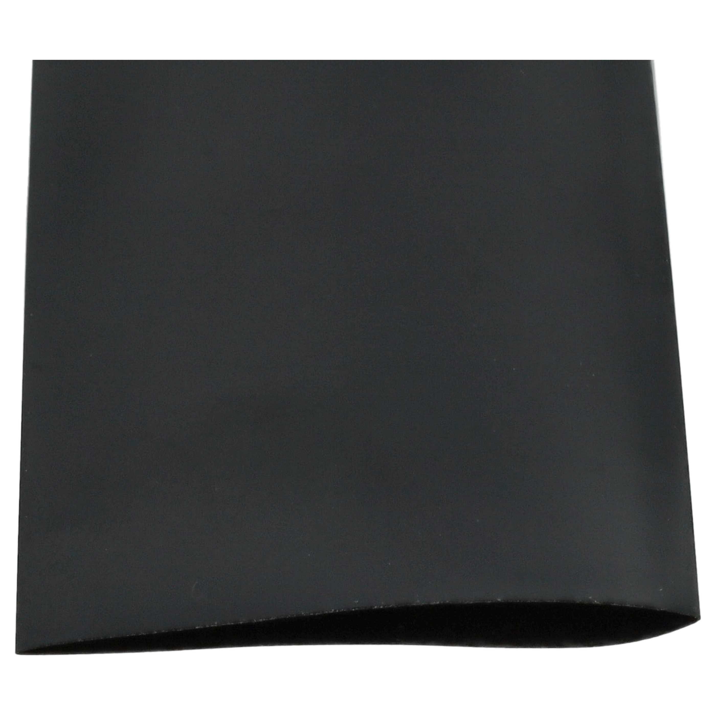 10x Heat Shrink Tubing Suitable for 18650 Battery Cells - Shrink Wrap Black
