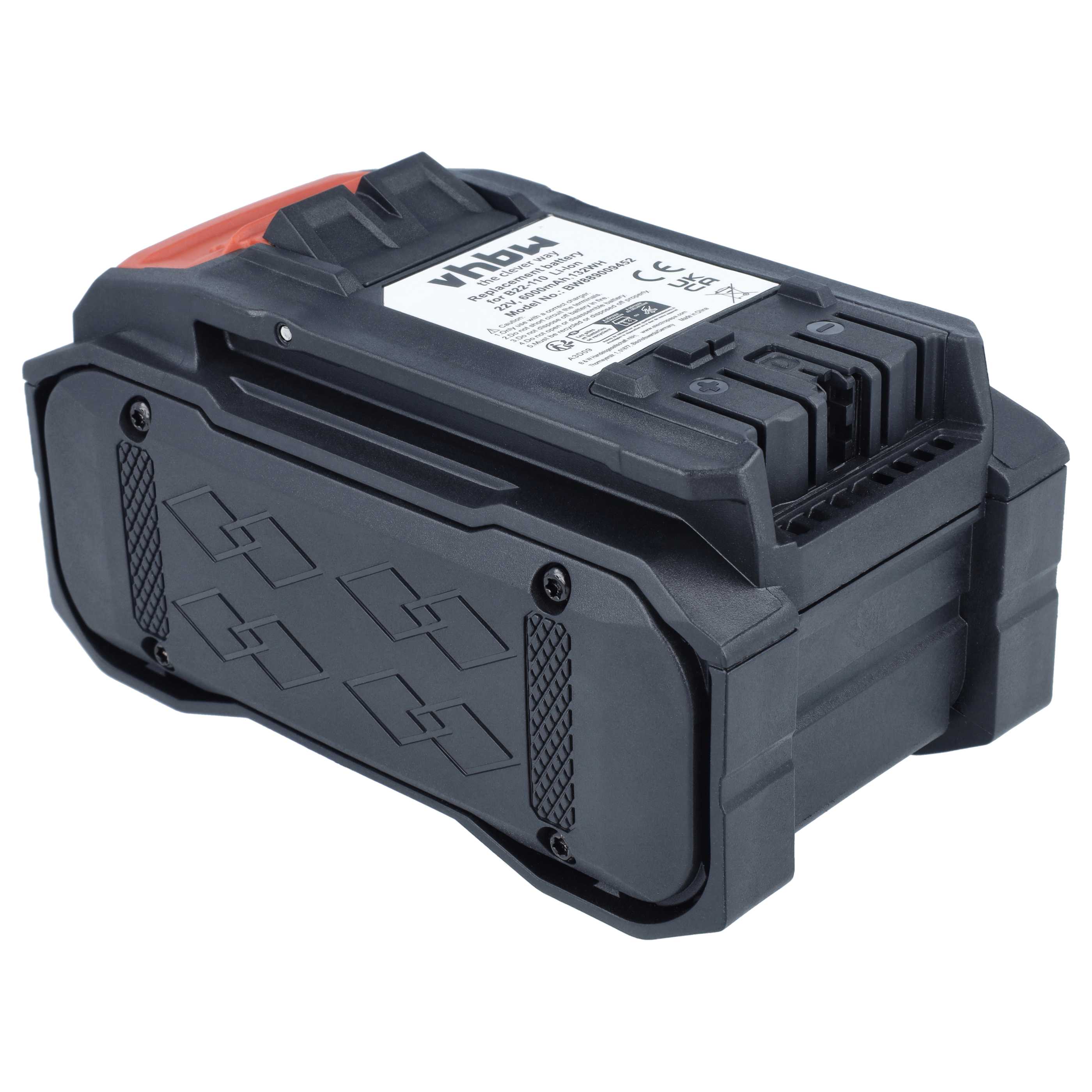 Akku 22V als Ersatz für Hilti B 22-110, B22 - 6Ah, Li-Ion