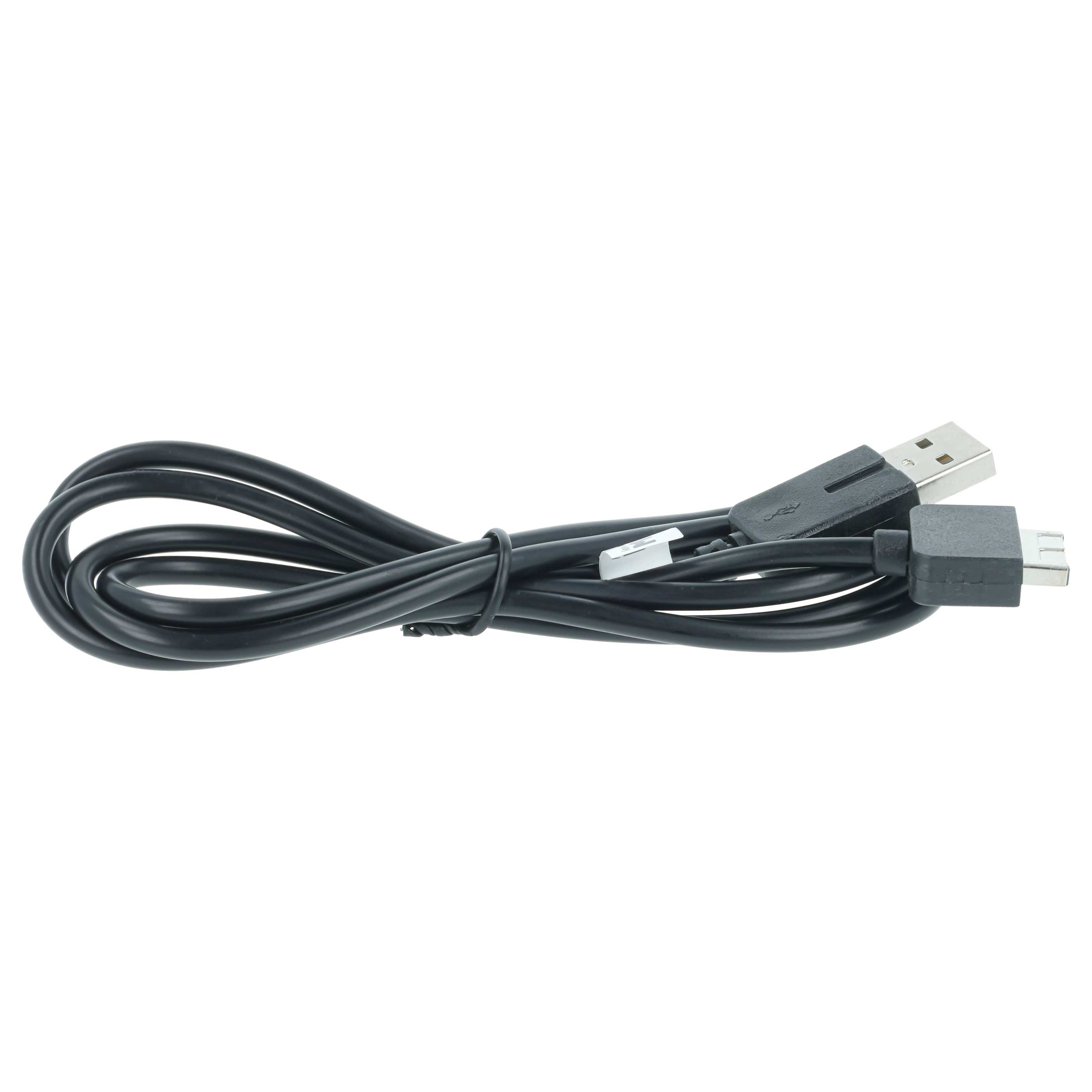 2-in-1 USB Cable suitable for Sony PS Vita Games Console - 1.2 m