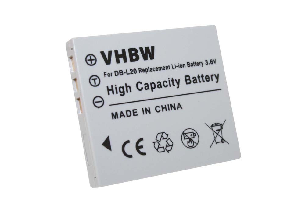 Batterie remplace Bang & Olufsen PLB103, 1973822, PLB-103, 1ICP6/34/36 pour casque audio - 550mAh 3,6V Li-ion