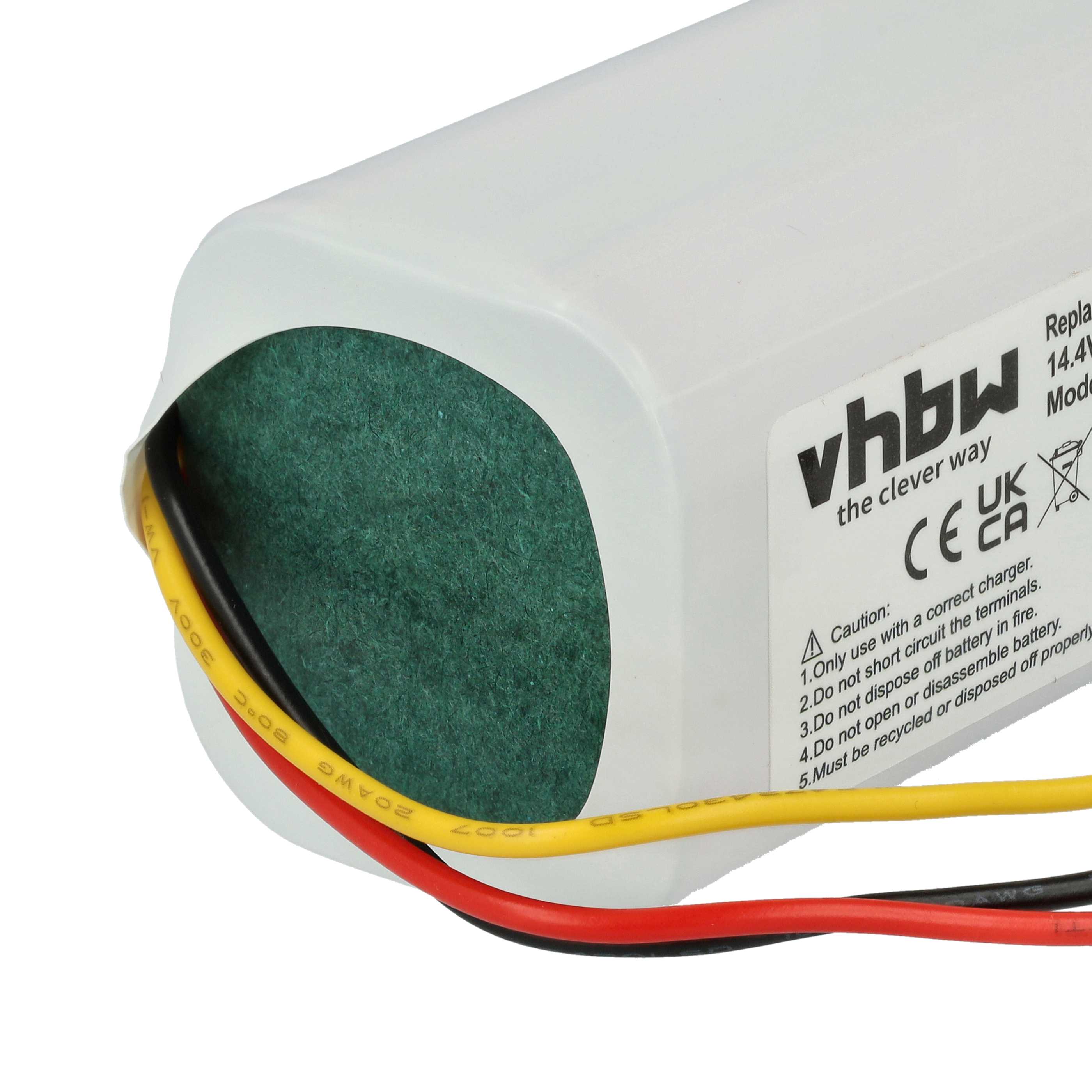 Batteria sostituisce Xiaomi 260V-4S1P, N011-4S1P per robot aspiratore - 2500mAh 14,4V Li-Ion