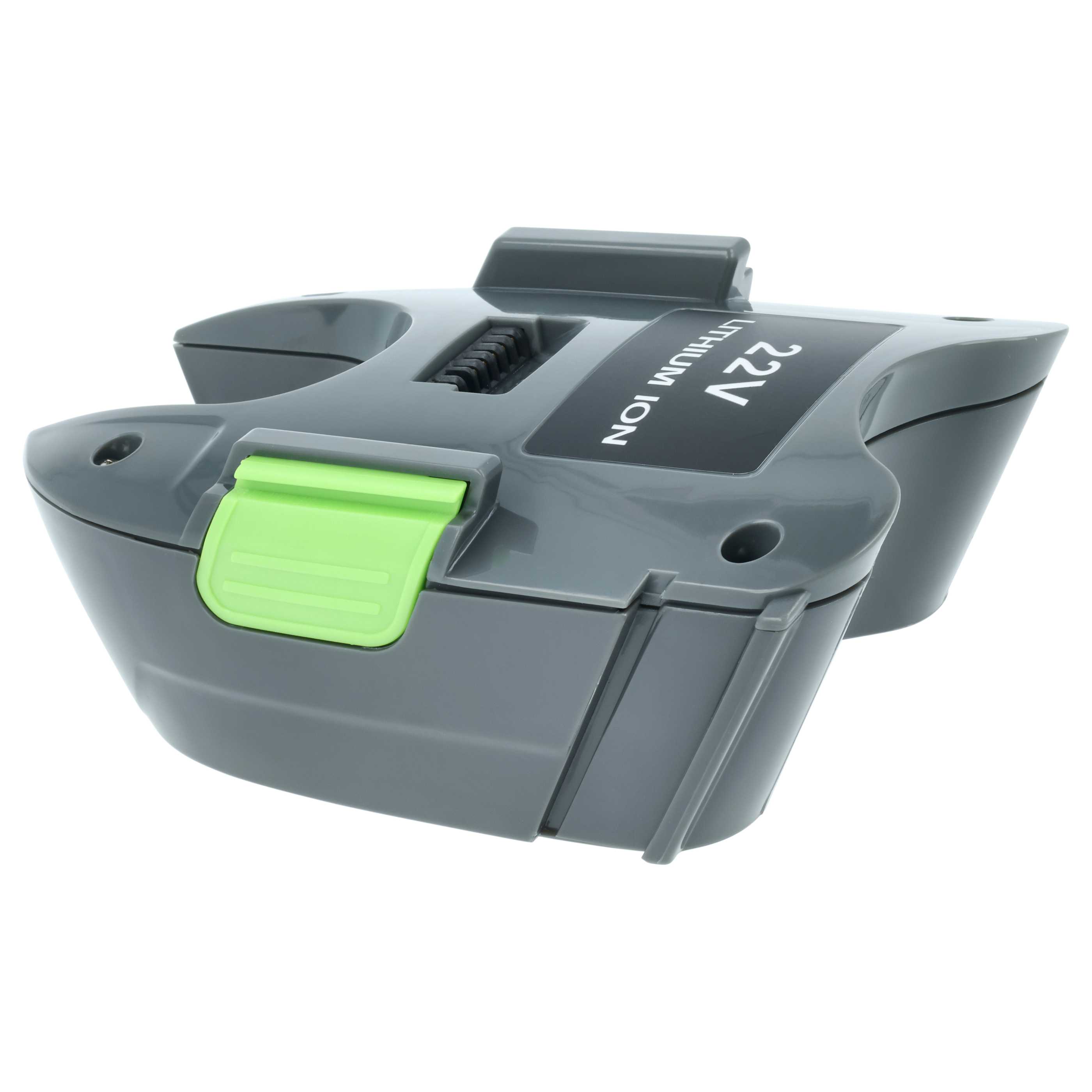 Batteria sostituisce Gtech 1301A0002 per aspirapolvere - 2,5Ah 22V Li-Ion