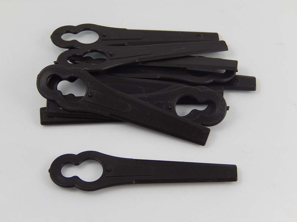 20x Exchange Blade suitable for Einhell BG-CT 18 Li Cordless Strimmer - plastic, black