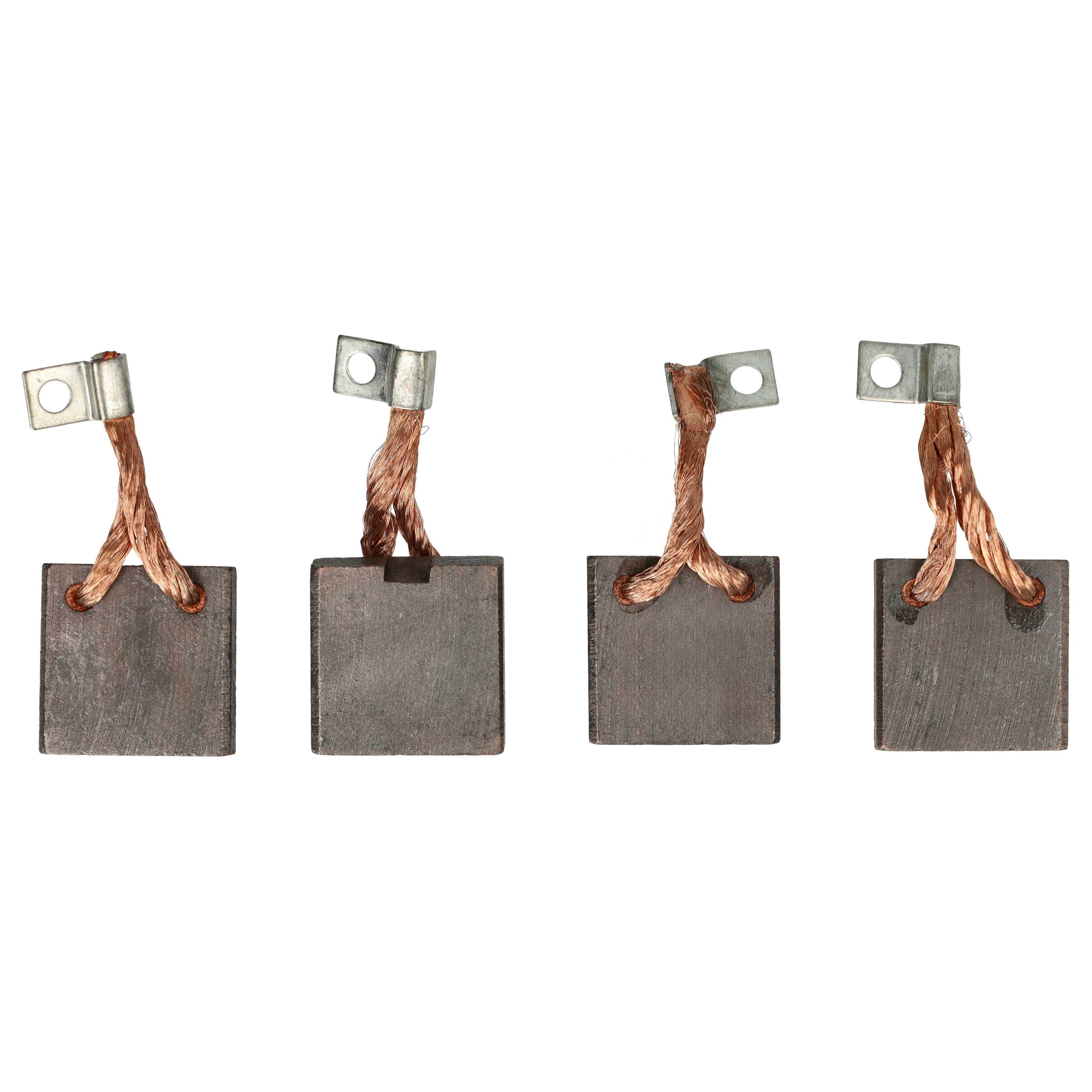 4x Kohlebürste als Ersatz für Asein 5128, 4587 für Elektrowerkzeug - 25,5 x 25,7 x 8,9mm