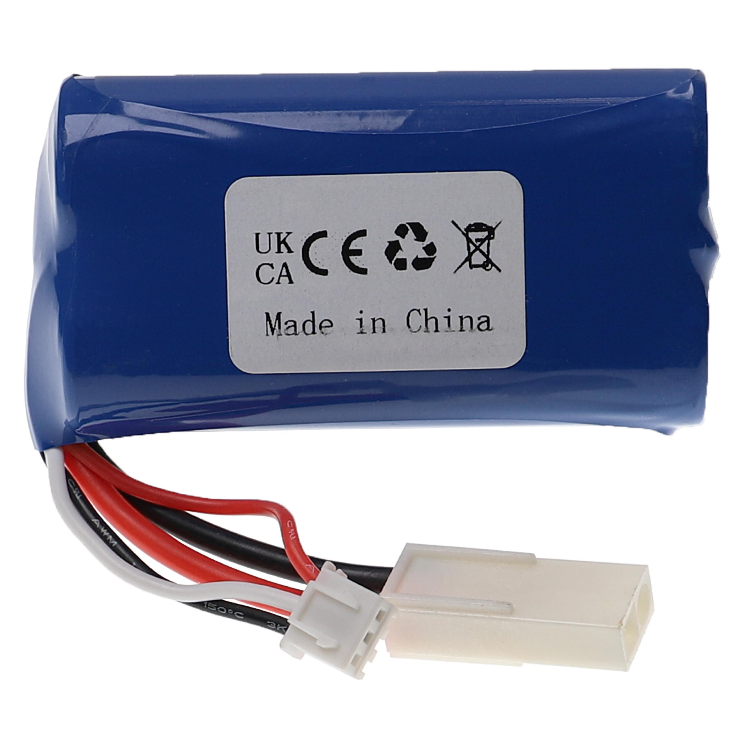Batterie modèle radio-télécommandé - 1500mAh 7,4V Li-ion, EL-2P
