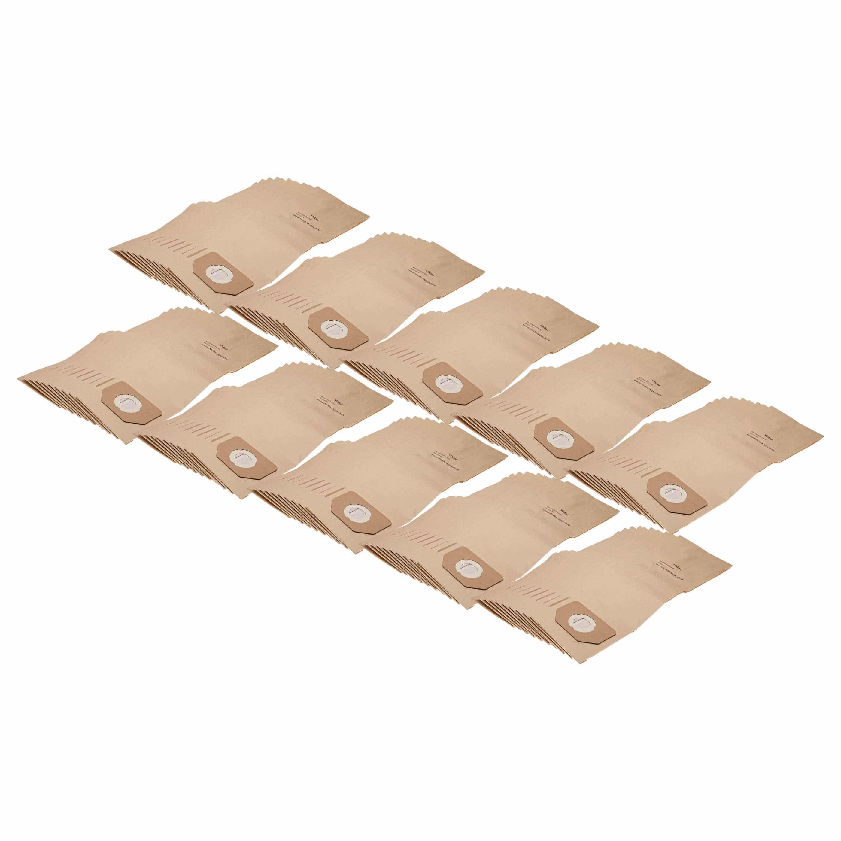 100x Sac remplace Kärcher 6.904-263.0 pour aspirateur Wilfa - papier