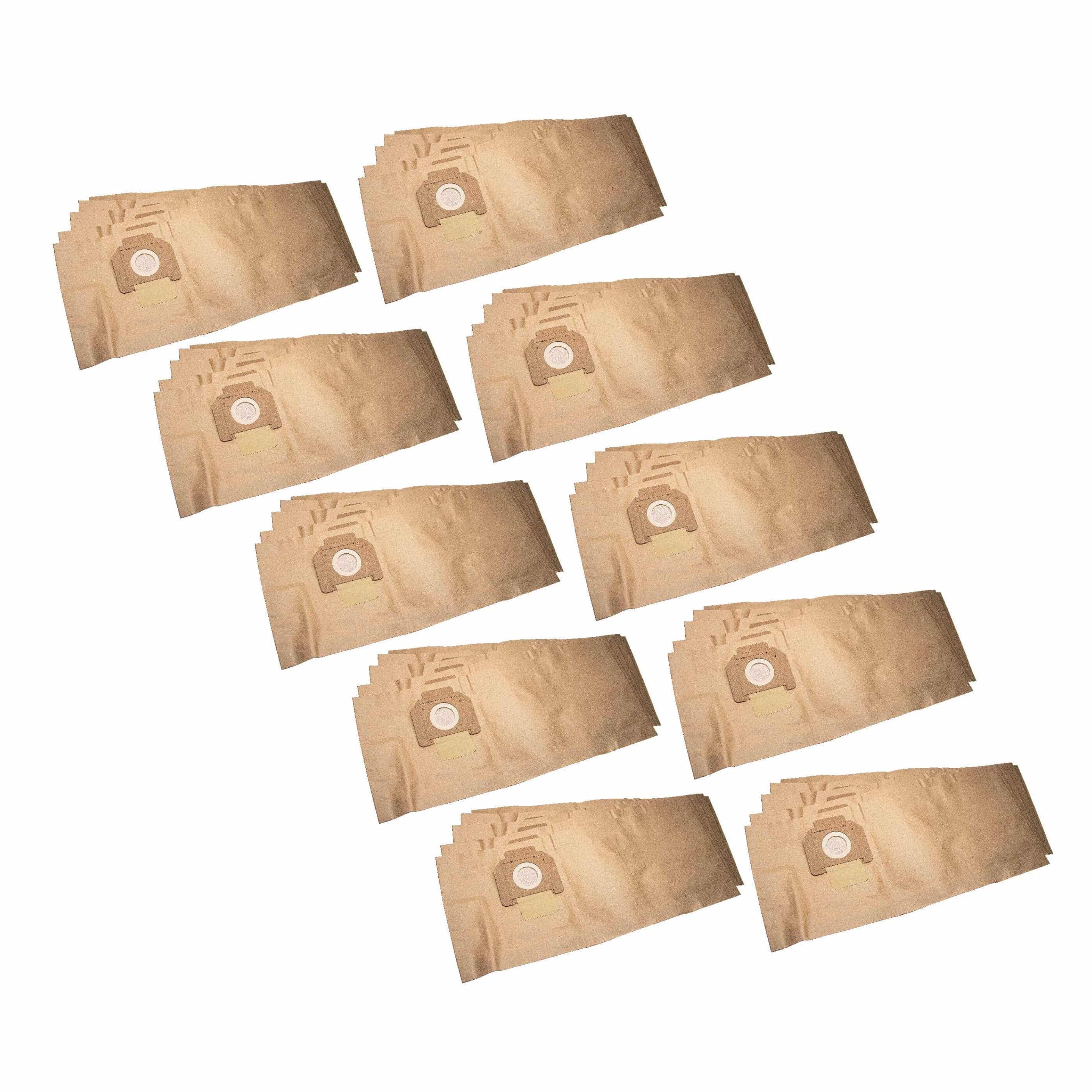 50x Sac remplace Milwaukee 4932352308 pour aspirateur Hecht - papier